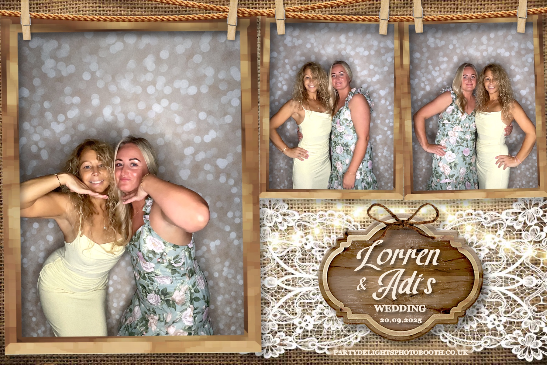 Lorren & Adi’s wedding | View more photos from the event at gallery.partydelightsphotobooth.co.uk/u/PartyDelightsPhotoBooth/Lorren-Adi’s-wedding