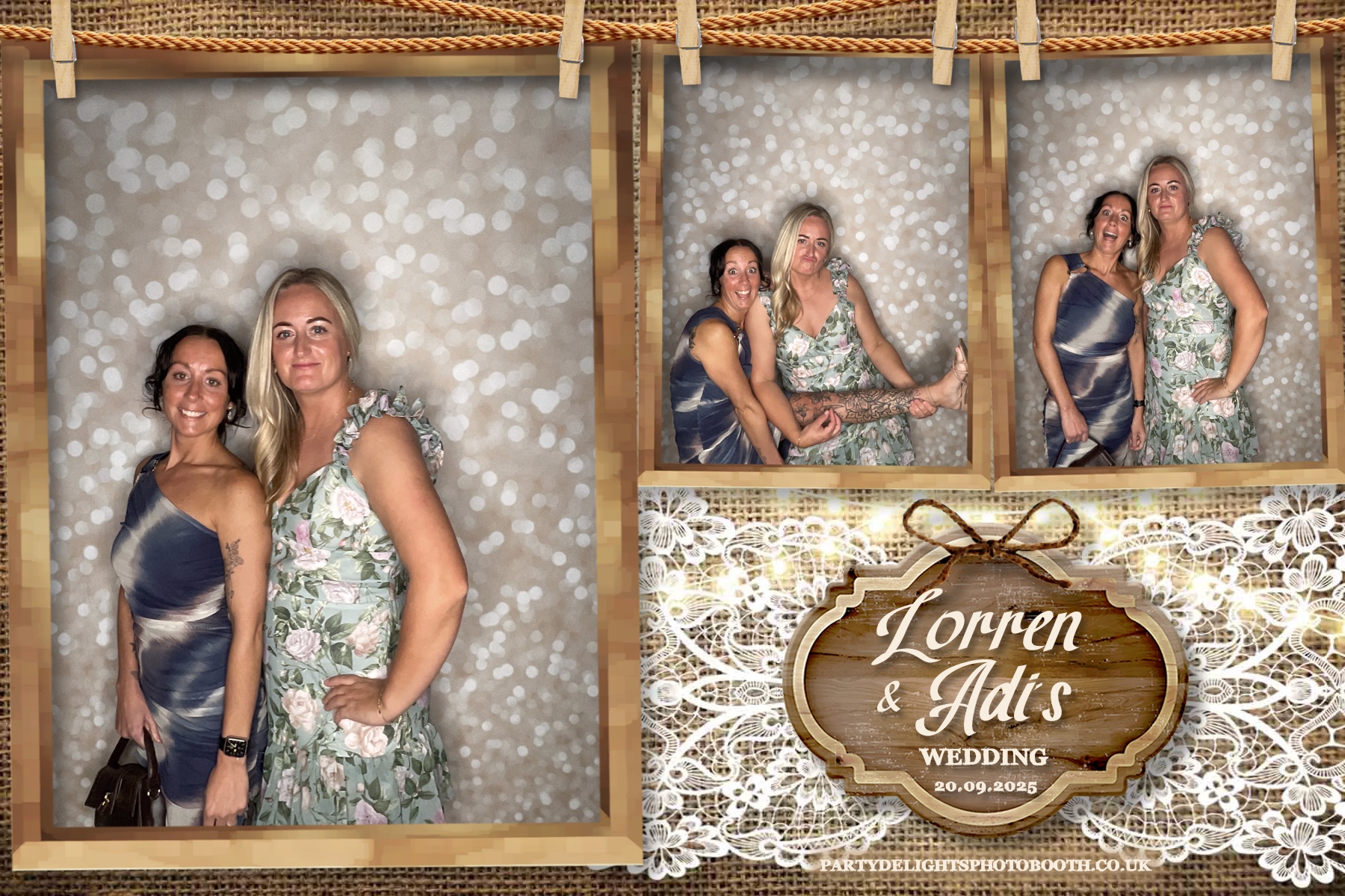 Lorren & Adi’s wedding | View more photos from the event at gallery.partydelightsphotobooth.co.uk/u/PartyDelightsPhotoBooth/Lorren-Adi’s-wedding