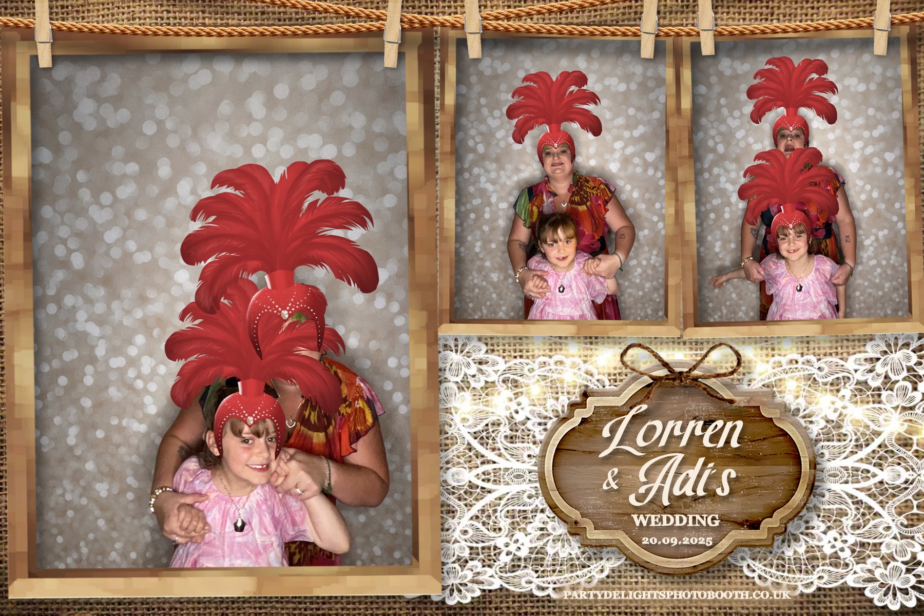 Lorren & Adi’s wedding | View more photos from the event at gallery.partydelightsphotobooth.co.uk/u/PartyDelightsPhotoBooth/Lorren-Adi’s-wedding