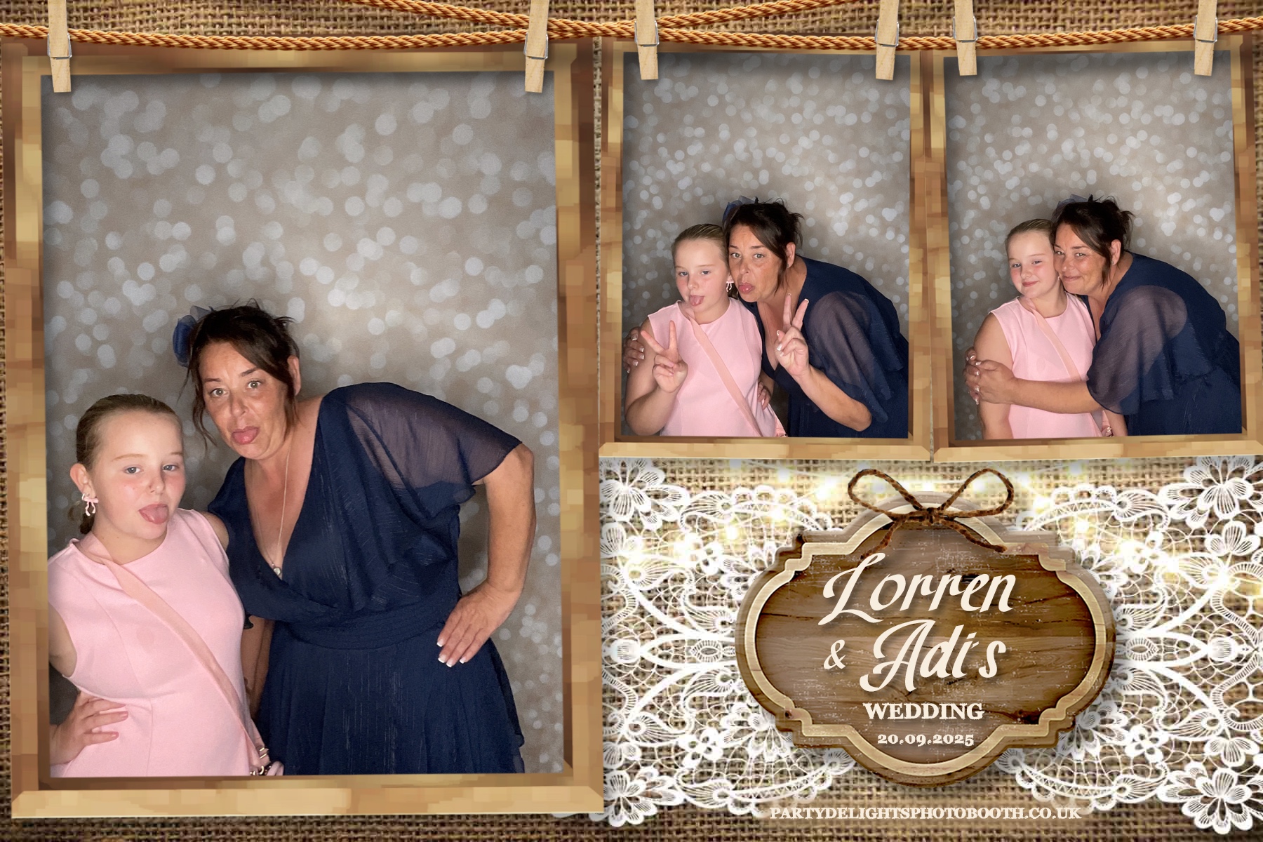 Lorren & Adi’s wedding | View more photos from the event at gallery.partydelightsphotobooth.co.uk/u/PartyDelightsPhotoBooth/Lorren-Adi’s-wedding
