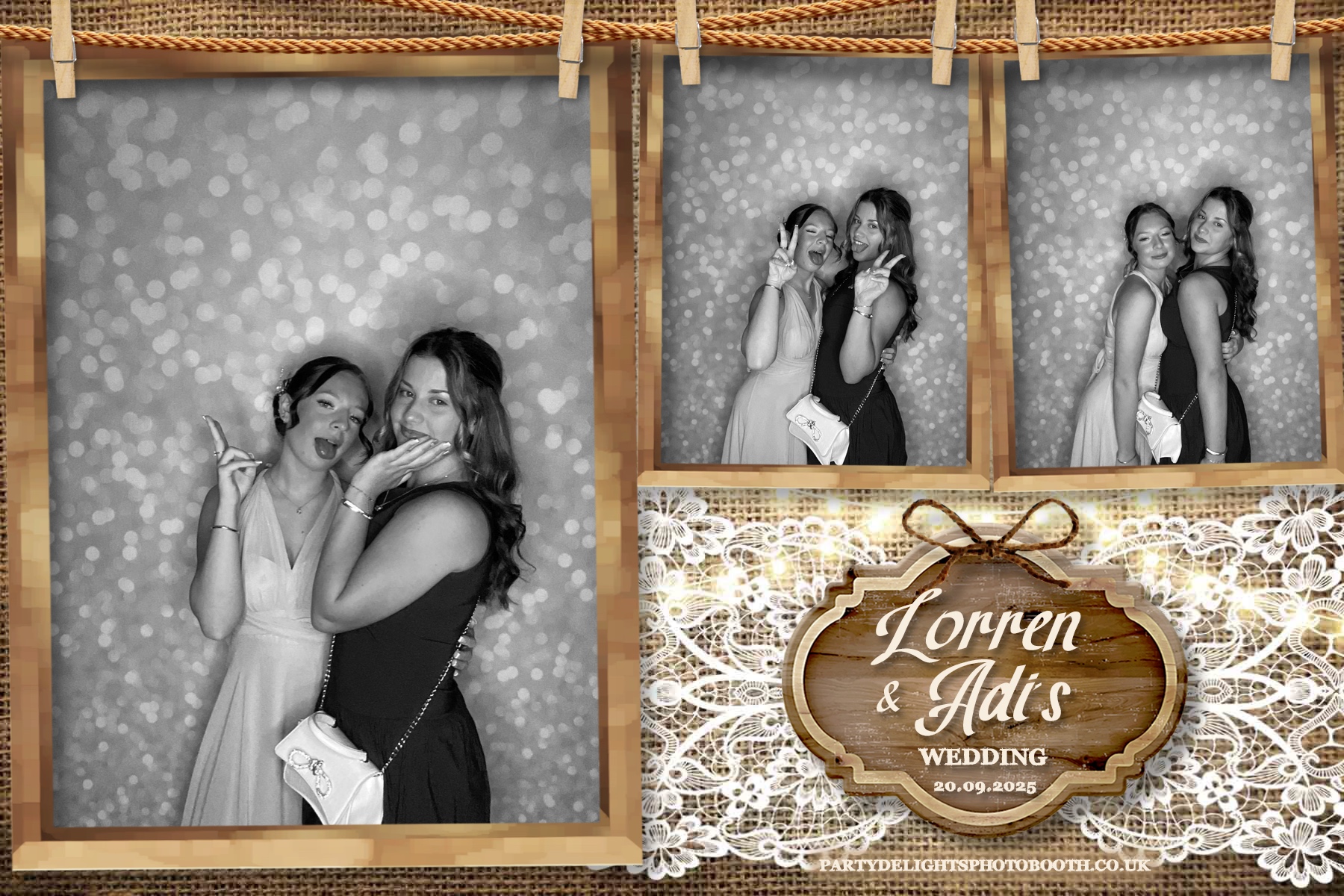 Lorren & Adi’s wedding | View more photos from the event at gallery.partydelightsphotobooth.co.uk/u/PartyDelightsPhotoBooth/Lorren-Adi’s-wedding