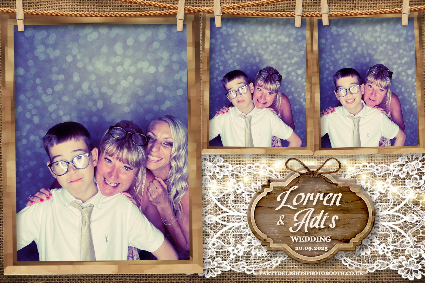 Lorren & Adi’s wedding | View more photos from the event at gallery.partydelightsphotobooth.co.uk/u/PartyDelightsPhotoBooth/Lorren-Adi’s-wedding