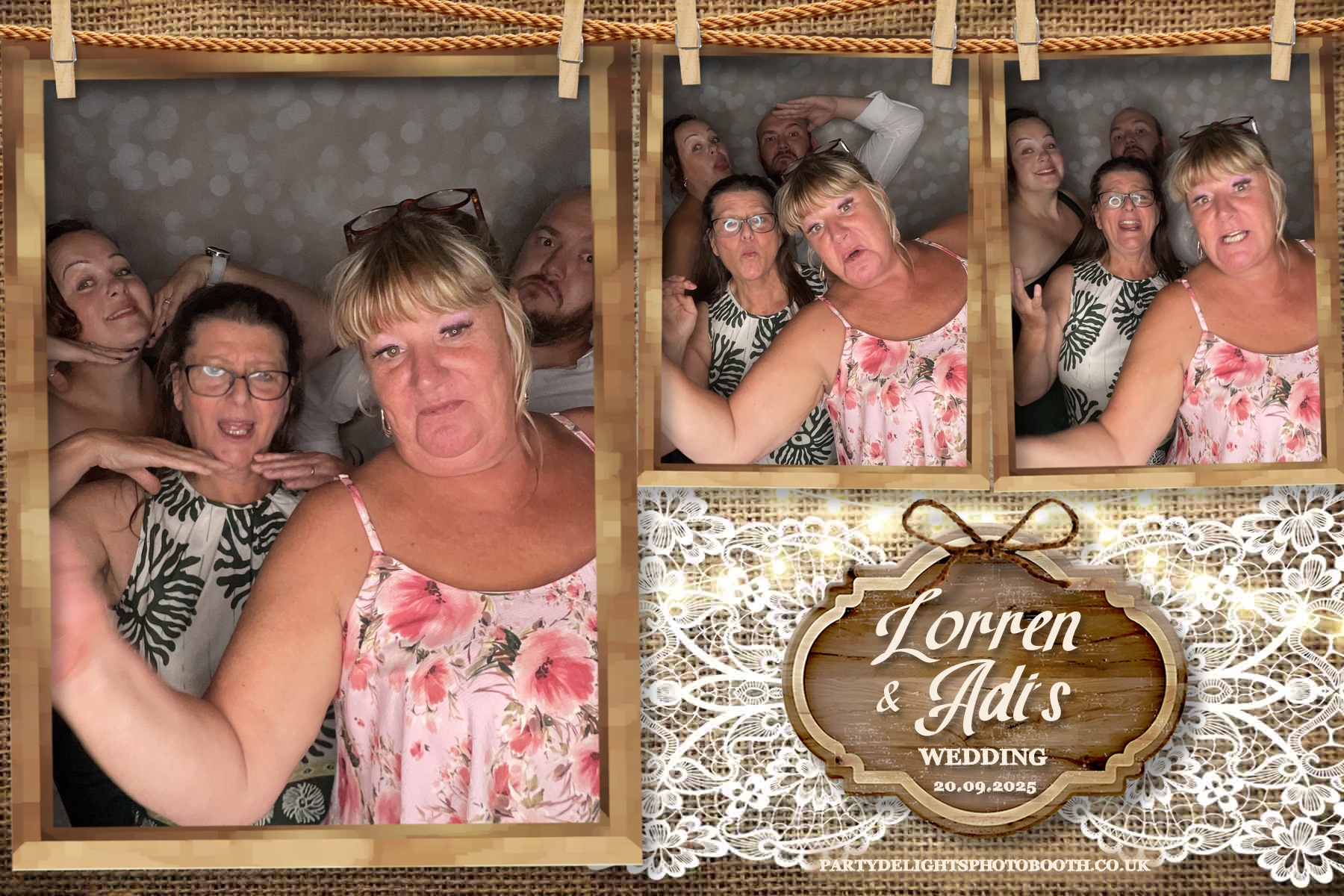 Lorren & Adi’s wedding | View more photos from the event at gallery.partydelightsphotobooth.co.uk/u/PartyDelightsPhotoBooth/Lorren-Adi’s-wedding