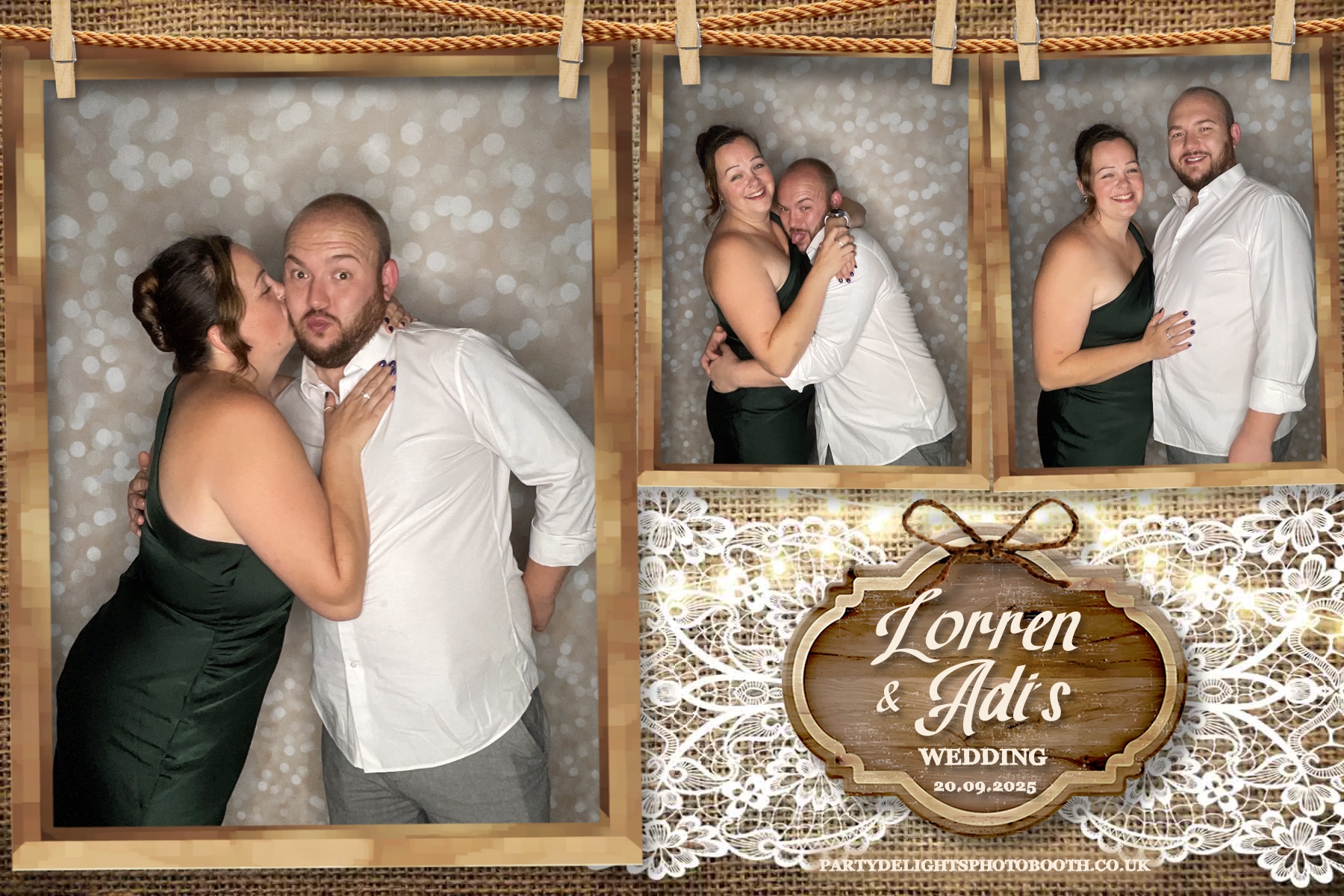 Lorren & Adi’s wedding | View more photos from the event at gallery.partydelightsphotobooth.co.uk/u/PartyDelightsPhotoBooth/Lorren-Adi’s-wedding