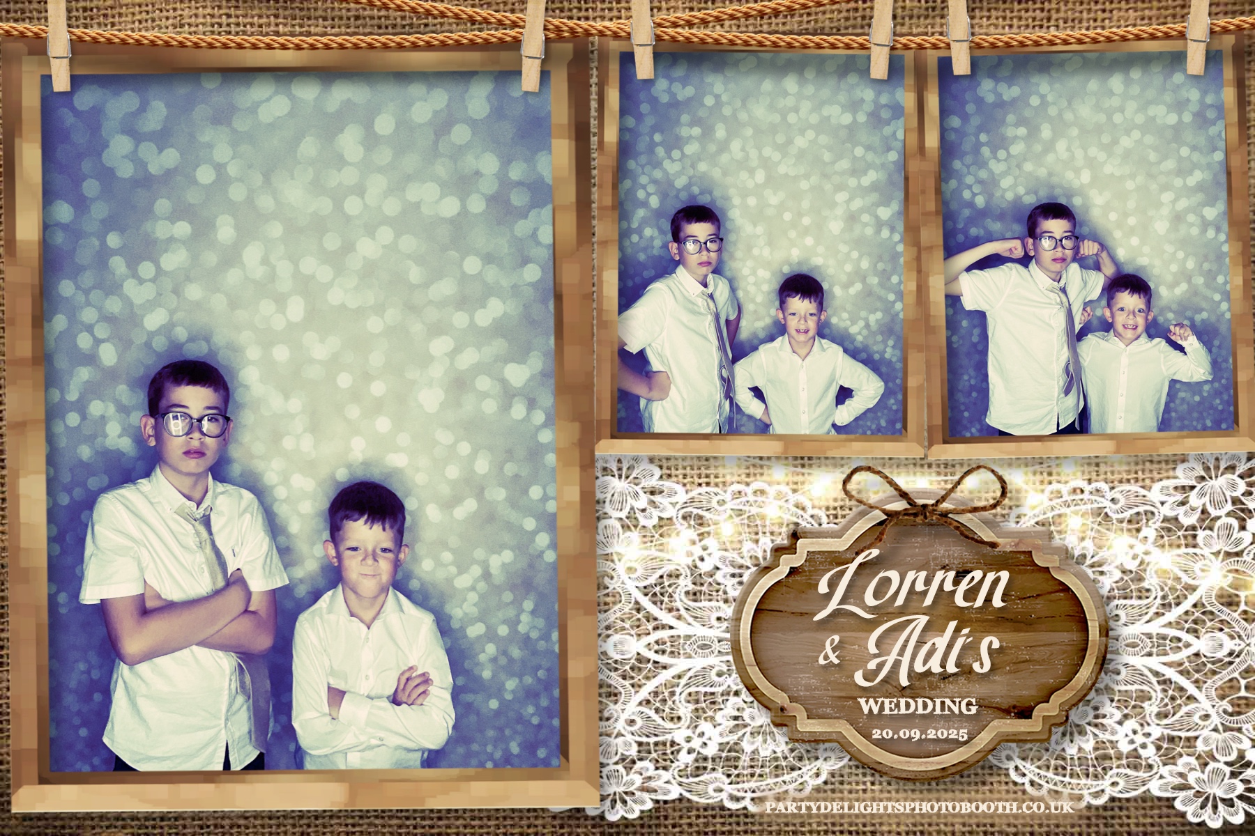 Lorren & Adi’s wedding | View more photos from the event at gallery.partydelightsphotobooth.co.uk/u/PartyDelightsPhotoBooth/Lorren-Adi’s-wedding