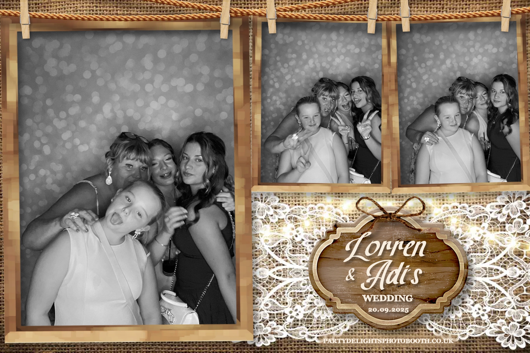 Lorren & Adi’s wedding | View more photos from the event at gallery.partydelightsphotobooth.co.uk/u/PartyDelightsPhotoBooth/Lorren-Adi’s-wedding