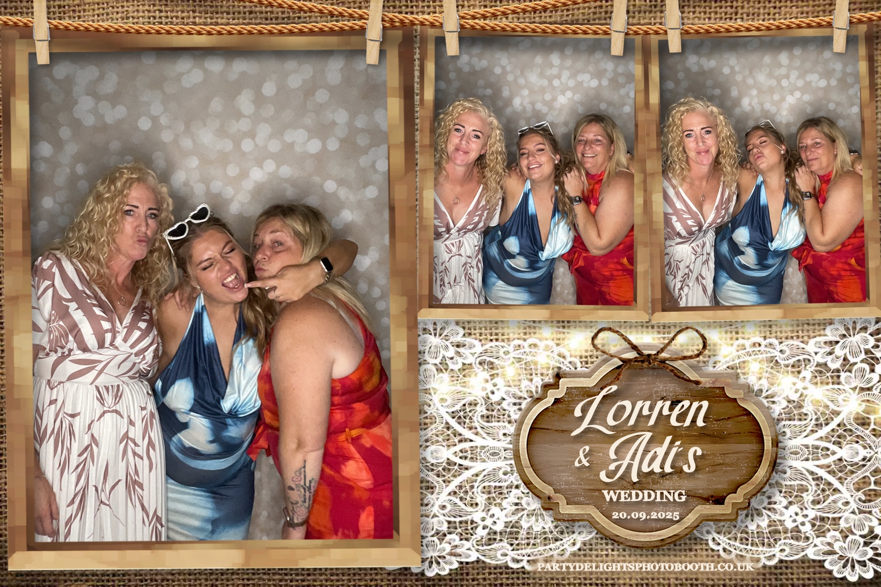 Lorren & Adi’s wedding | View more photos from the event at gallery.partydelightsphotobooth.co.uk/u/PartyDelightsPhotoBooth/Lorren-Adi’s-wedding