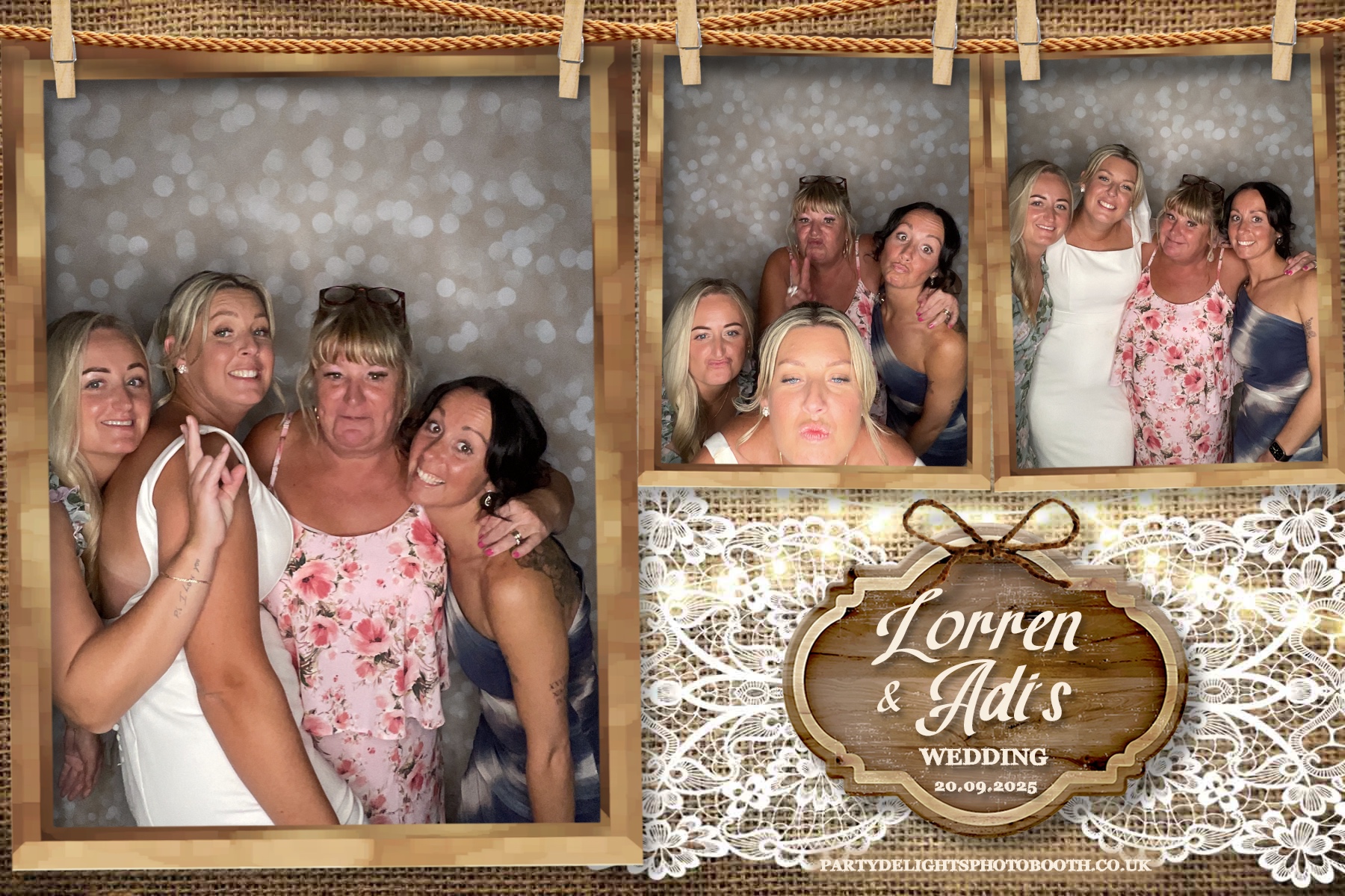 Lorren & Adi’s wedding | View more photos from the event at gallery.partydelightsphotobooth.co.uk/u/PartyDelightsPhotoBooth/Lorren-Adi’s-wedding