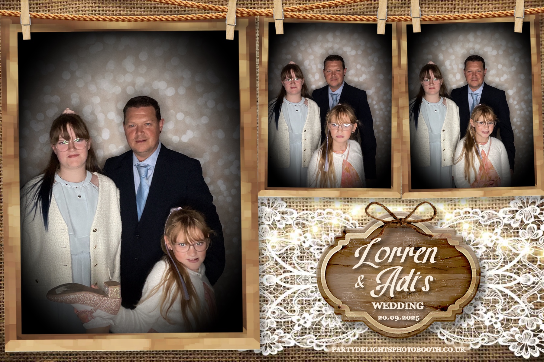 Lorren & Adi’s wedding | View more photos from the event at gallery.partydelightsphotobooth.co.uk/u/PartyDelightsPhotoBooth/Lorren-Adi’s-wedding