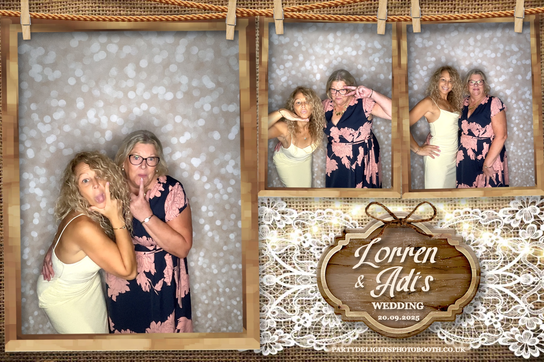 Lorren & Adi’s wedding | View more photos from the event at gallery.partydelightsphotobooth.co.uk/u/PartyDelightsPhotoBooth/Lorren-Adi’s-wedding