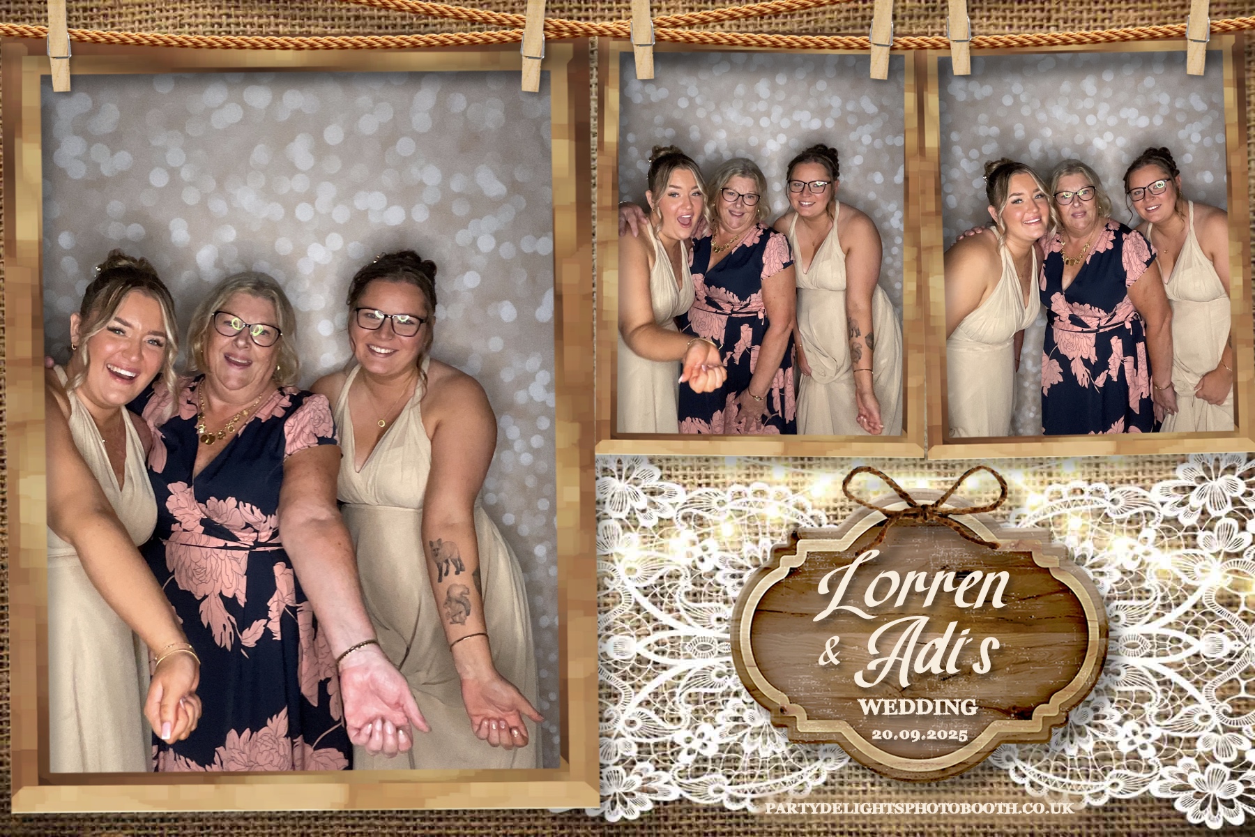 Lorren & Adi’s wedding | View more photos from the event at gallery.partydelightsphotobooth.co.uk/u/PartyDelightsPhotoBooth/Lorren-Adi’s-wedding