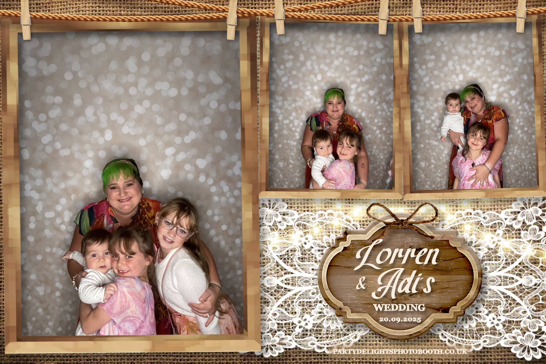 Lorren & Adi’s wedding | View more photos from the event at gallery.partydelightsphotobooth.co.uk/u/PartyDelightsPhotoBooth/Lorren-Adi’s-wedding