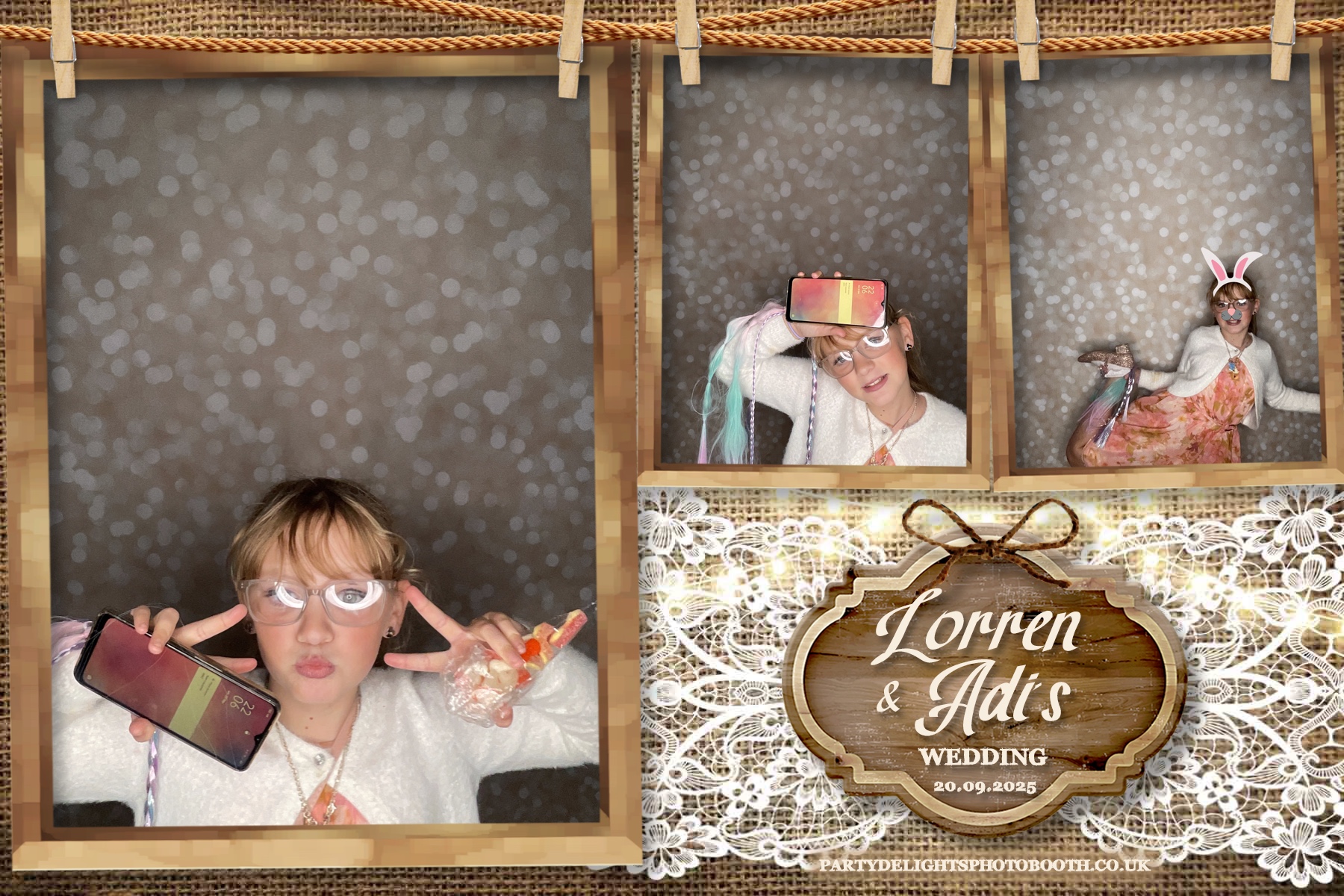 Lorren & Adi’s wedding | View more photos from the event at gallery.partydelightsphotobooth.co.uk/u/PartyDelightsPhotoBooth/Lorren-Adi’s-wedding