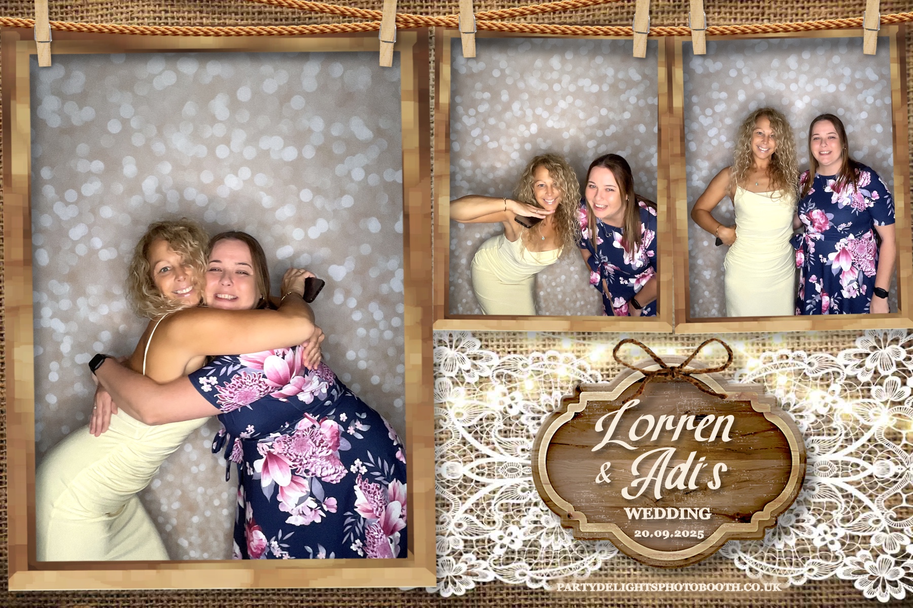 Lorren & Adi’s wedding | View more photos from the event at gallery.partydelightsphotobooth.co.uk/u/PartyDelightsPhotoBooth/Lorren-Adi’s-wedding