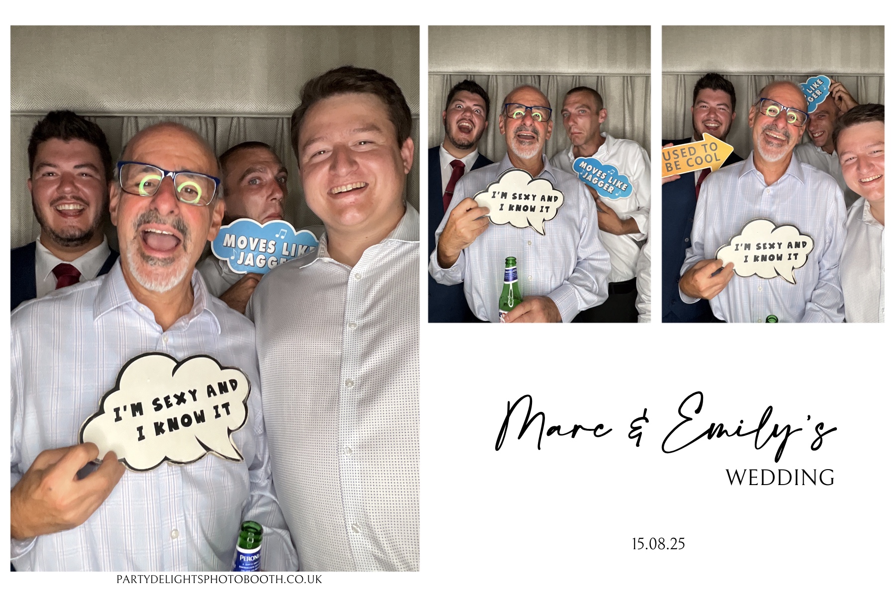 Marc and Emily's wedding | View more photos from the event at gallery.partydelightsphotobooth.co.uk/u/PartyDelightsPhotoBooth/Marc-and-Emilys-wedding