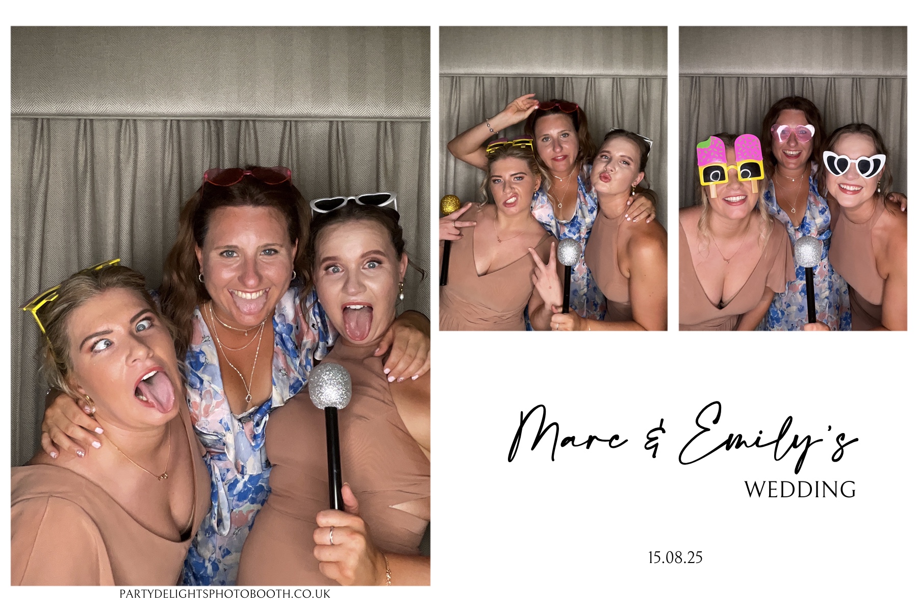 Marc and Emily's wedding | View more photos from the event at gallery.partydelightsphotobooth.co.uk/u/PartyDelightsPhotoBooth/Marc-and-Emilys-wedding