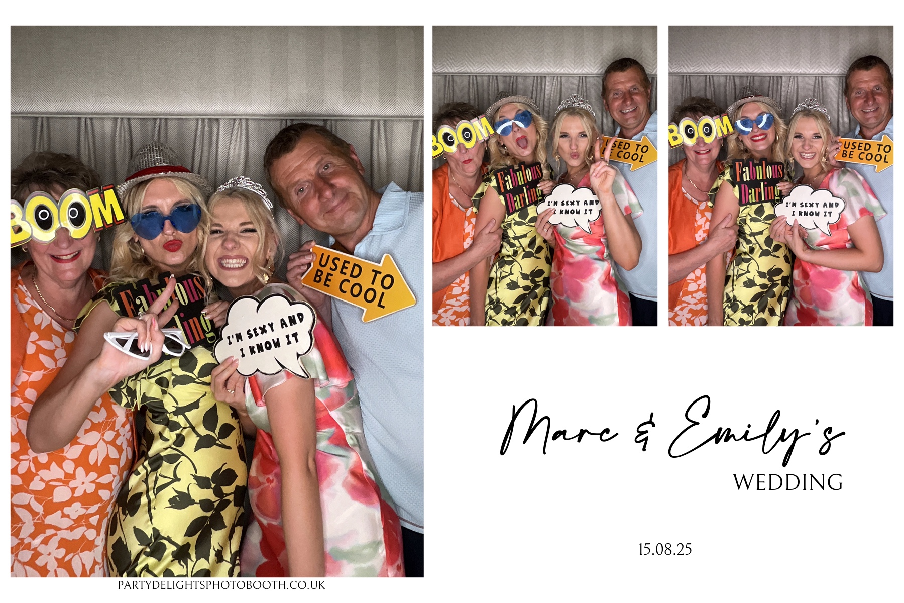 Marc and Emily's wedding | View more photos from the event at gallery.partydelightsphotobooth.co.uk/u/PartyDelightsPhotoBooth/Marc-and-Emilys-wedding