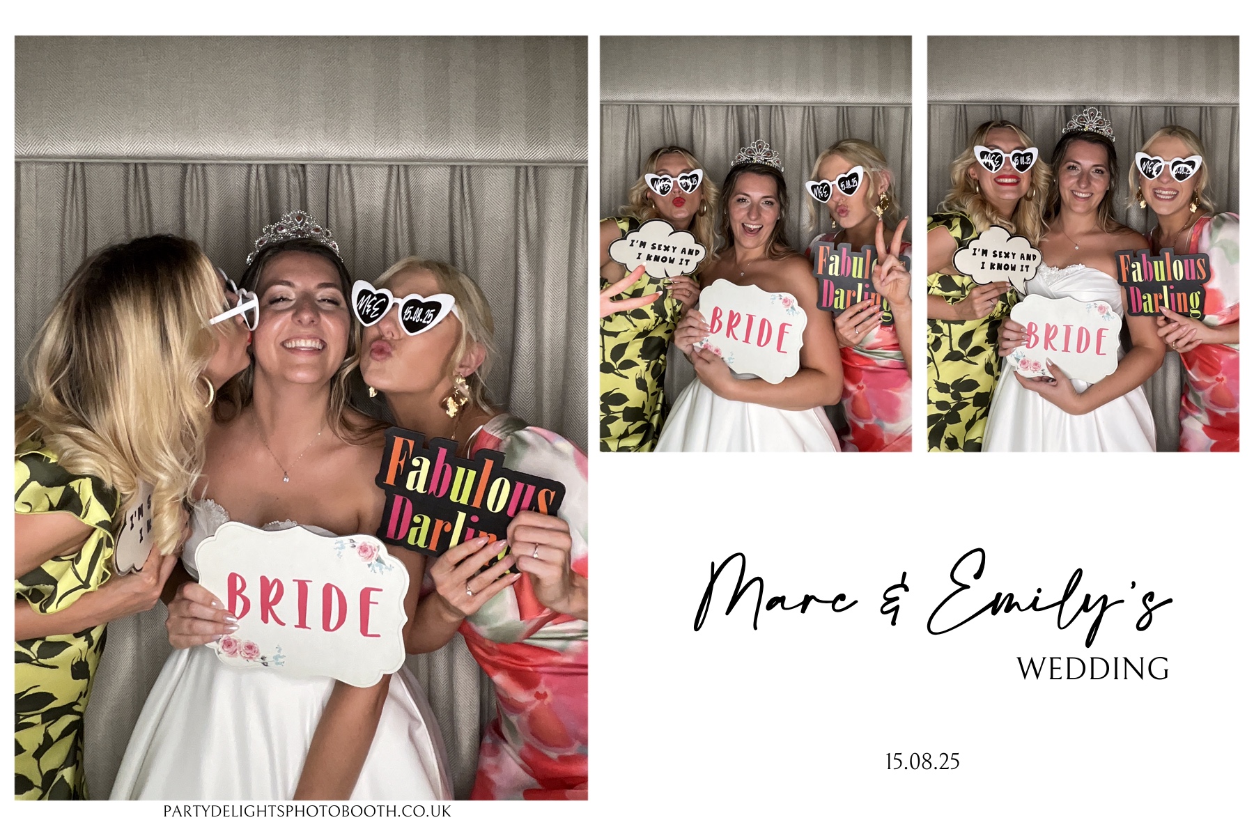 Marc and Emily's wedding | View more photos from the event at gallery.partydelightsphotobooth.co.uk/u/PartyDelightsPhotoBooth/Marc-and-Emilys-wedding