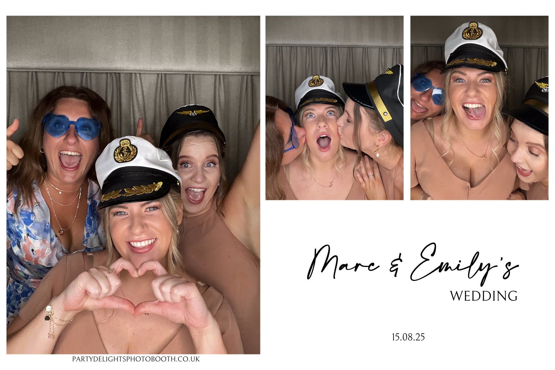 Marc and Emily's wedding | View more photos from the event at gallery.partydelightsphotobooth.co.uk/u/PartyDelightsPhotoBooth/Marc-and-Emilys-wedding