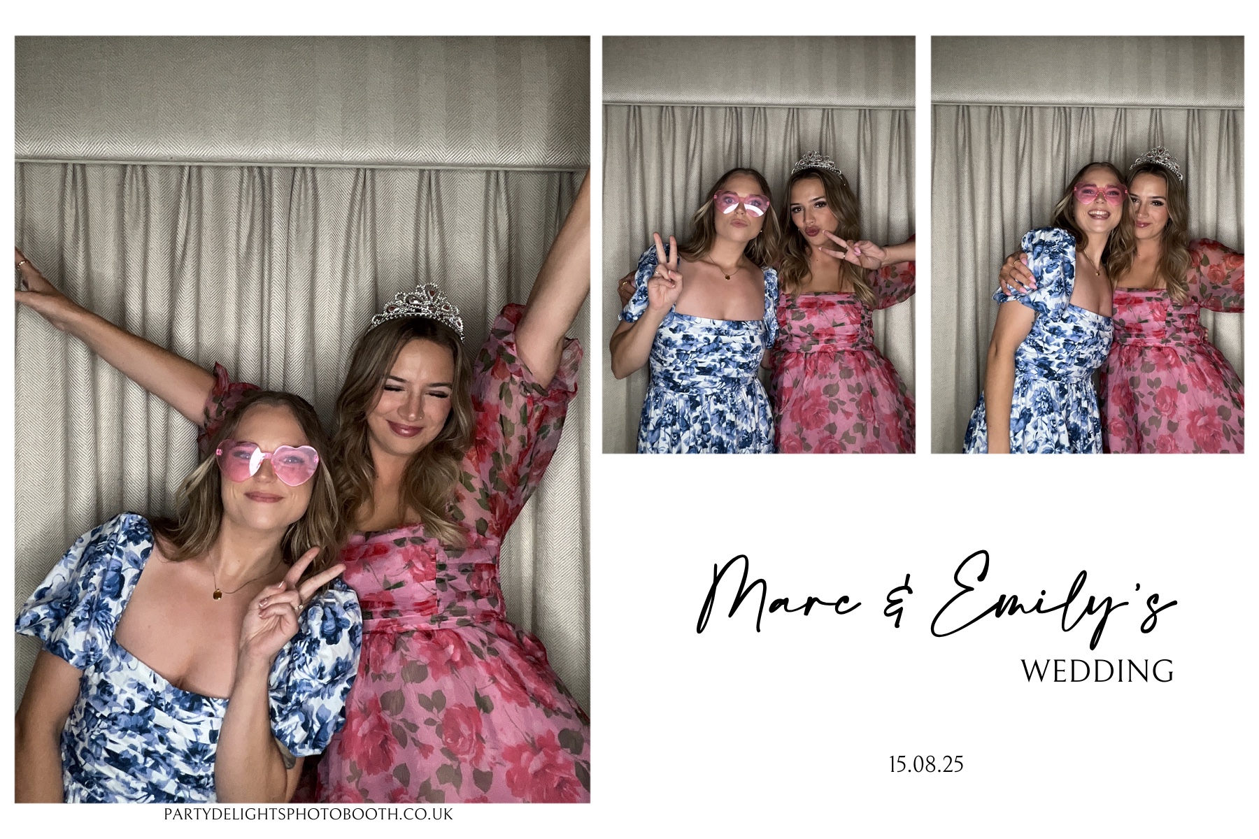 Marc and Emily's wedding | View more photos from the event at gallery.partydelightsphotobooth.co.uk/u/PartyDelightsPhotoBooth/Marc-and-Emilys-wedding