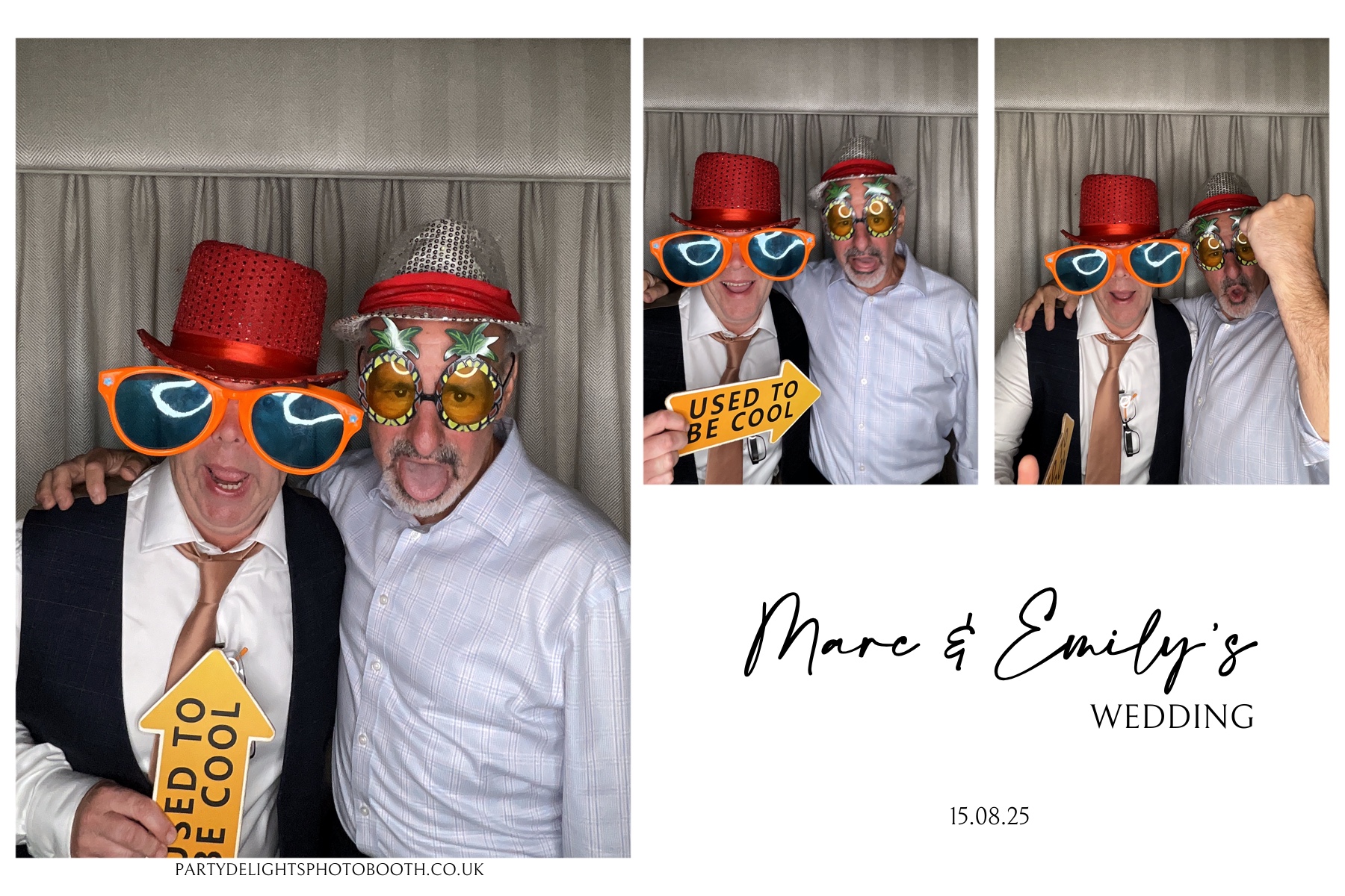 Marc and Emily's wedding | View more photos from the event at gallery.partydelightsphotobooth.co.uk/u/PartyDelightsPhotoBooth/Marc-and-Emilys-wedding
