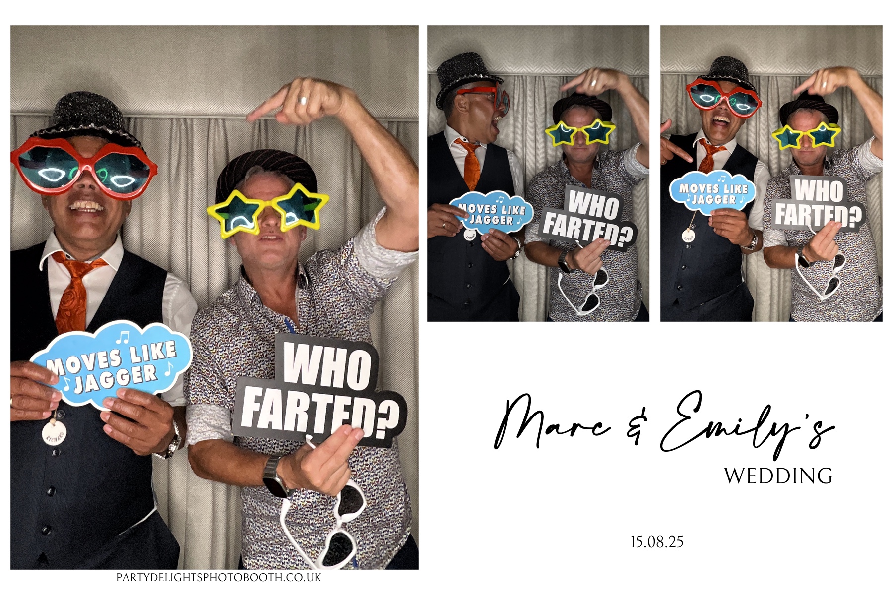 Marc and Emily's wedding | View more photos from the event at gallery.partydelightsphotobooth.co.uk/u/PartyDelightsPhotoBooth/Marc-and-Emilys-wedding