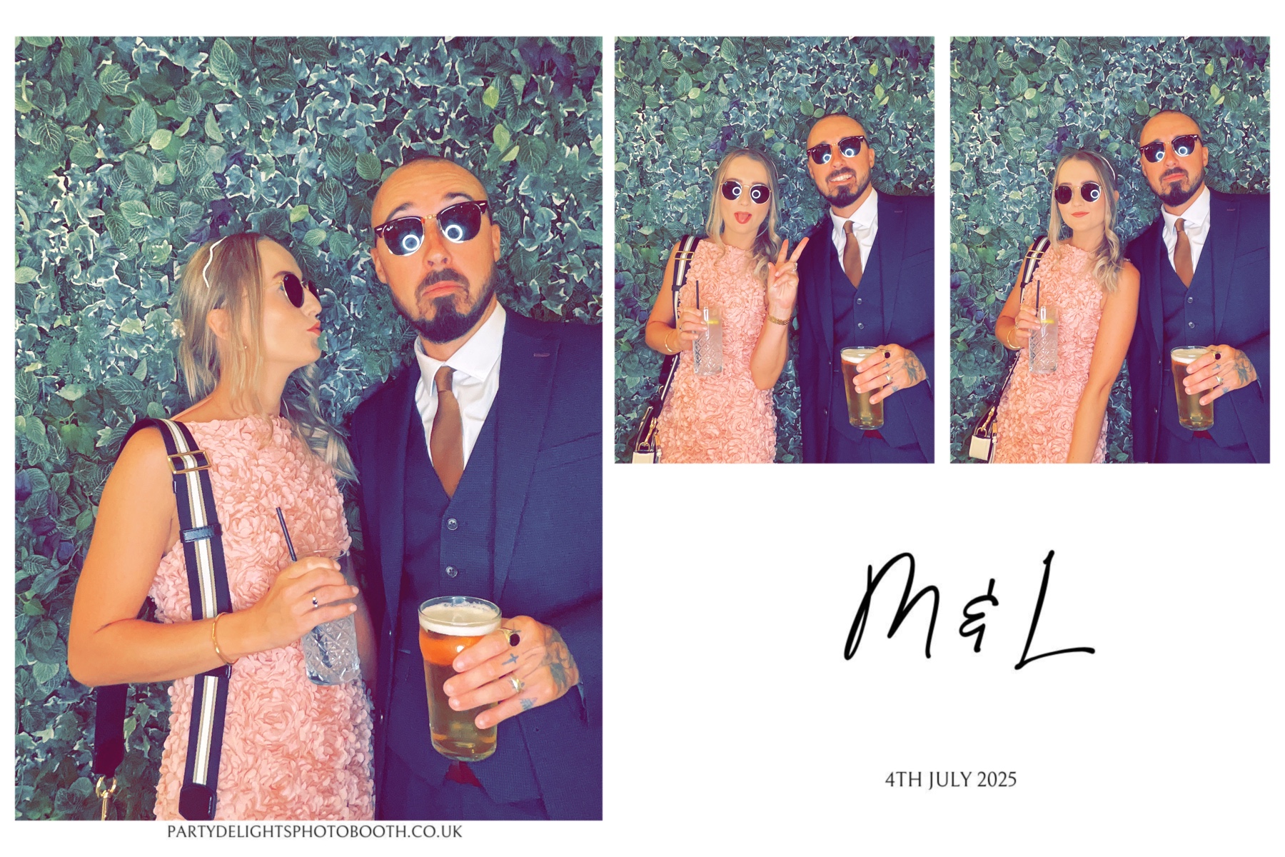 Mark and Lorelle's Wedding | View more photos from the event at gallery.partydelightsphotobooth.co.uk/u/PartyDelightsPhotoBooth/Mark-and-Lorelles-Wedding