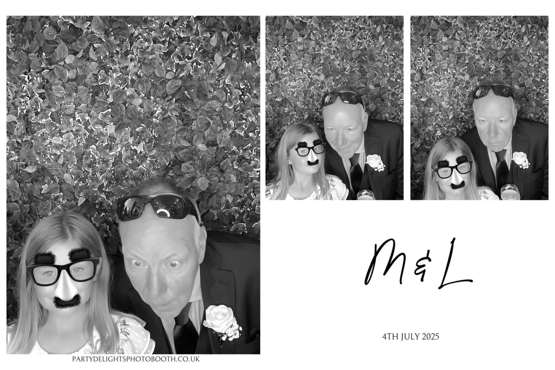 Mark and Lorelle's Wedding | View more photos from the event at gallery.partydelightsphotobooth.co.uk/u/PartyDelightsPhotoBooth/Mark-and-Lorelles-Wedding