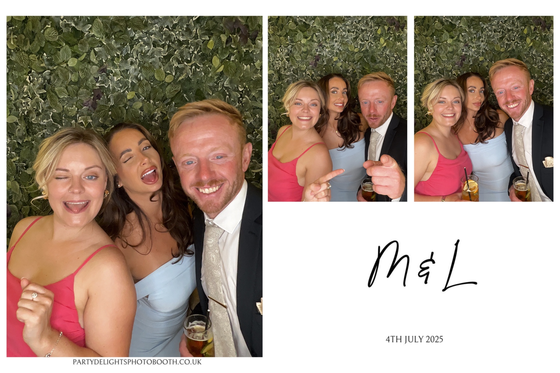 Mark and Lorelle's Wedding | View more photos from the event at gallery.partydelightsphotobooth.co.uk/u/PartyDelightsPhotoBooth/Mark-and-Lorelles-Wedding