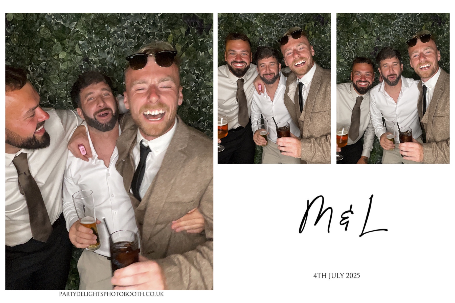 Mark and Lorelle's Wedding | View more photos from the event at gallery.partydelightsphotobooth.co.uk/u/PartyDelightsPhotoBooth/Mark-and-Lorelles-Wedding