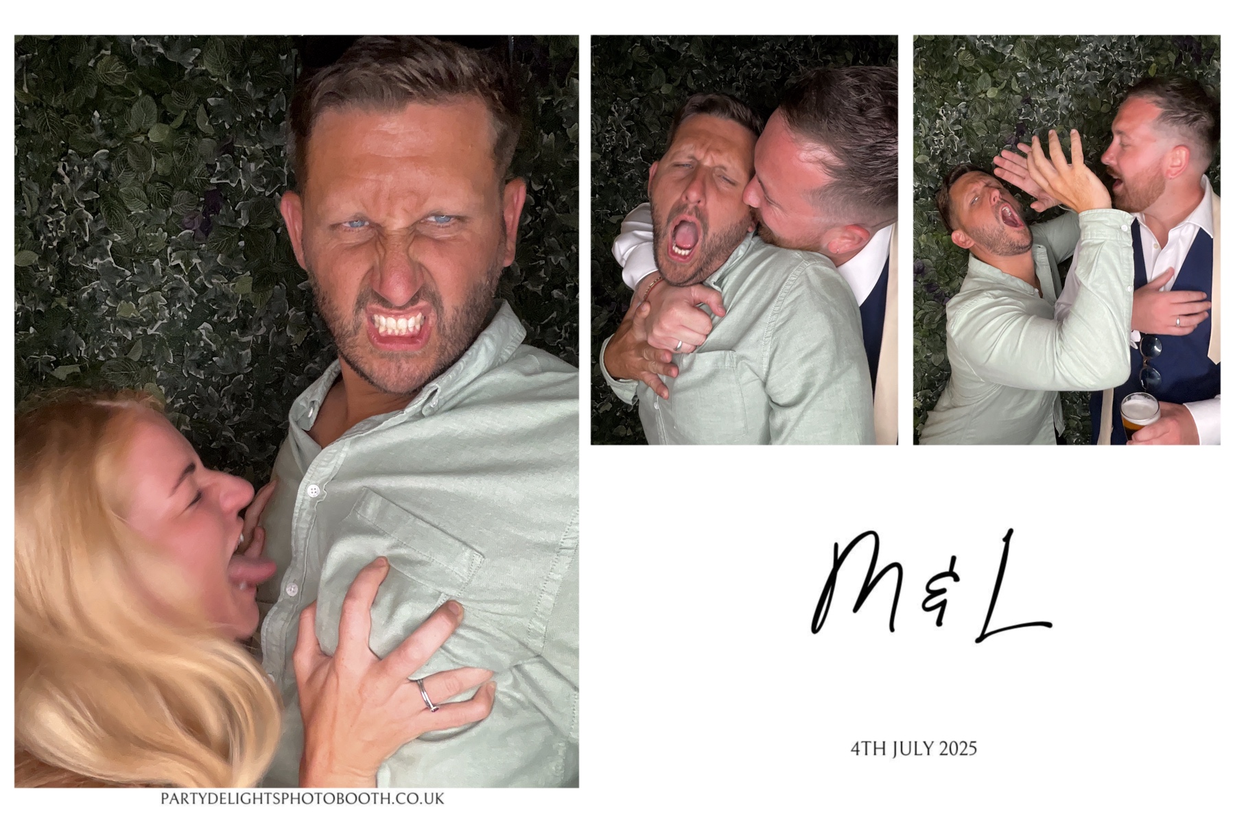 Mark and Lorelle's Wedding | View more photos from the event at gallery.partydelightsphotobooth.co.uk/u/PartyDelightsPhotoBooth/Mark-and-Lorelles-Wedding