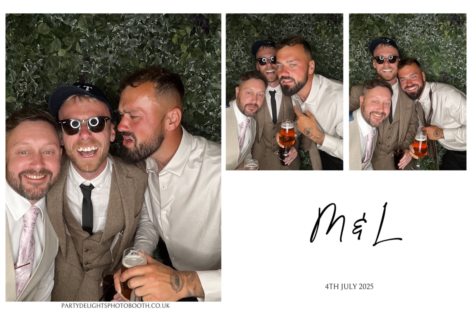 Mark and Lorelle's Wedding | View more photos from the event at gallery.partydelightsphotobooth.co.uk/u/PartyDelightsPhotoBooth/Mark-and-Lorelles-Wedding