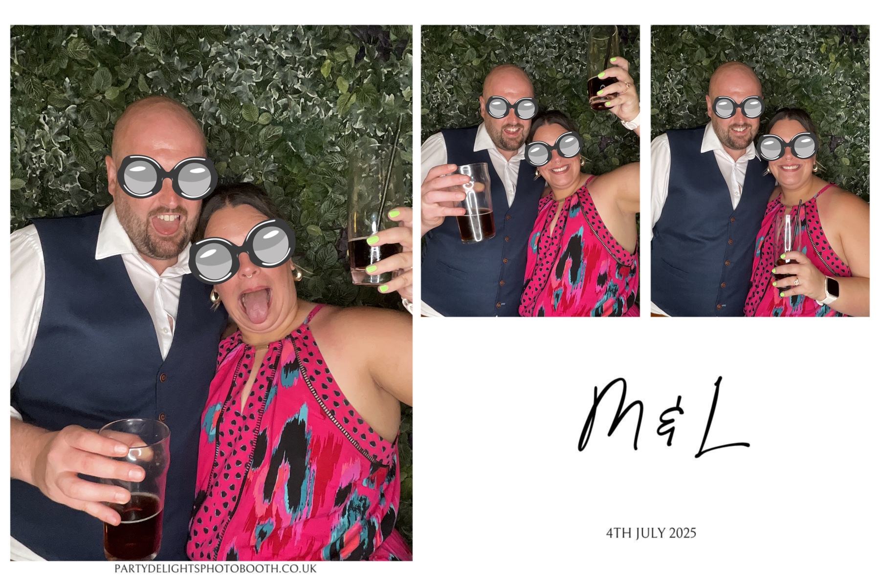 Mark and Lorelle's Wedding | View more photos from the event at gallery.partydelightsphotobooth.co.uk/u/PartyDelightsPhotoBooth/Mark-and-Lorelles-Wedding