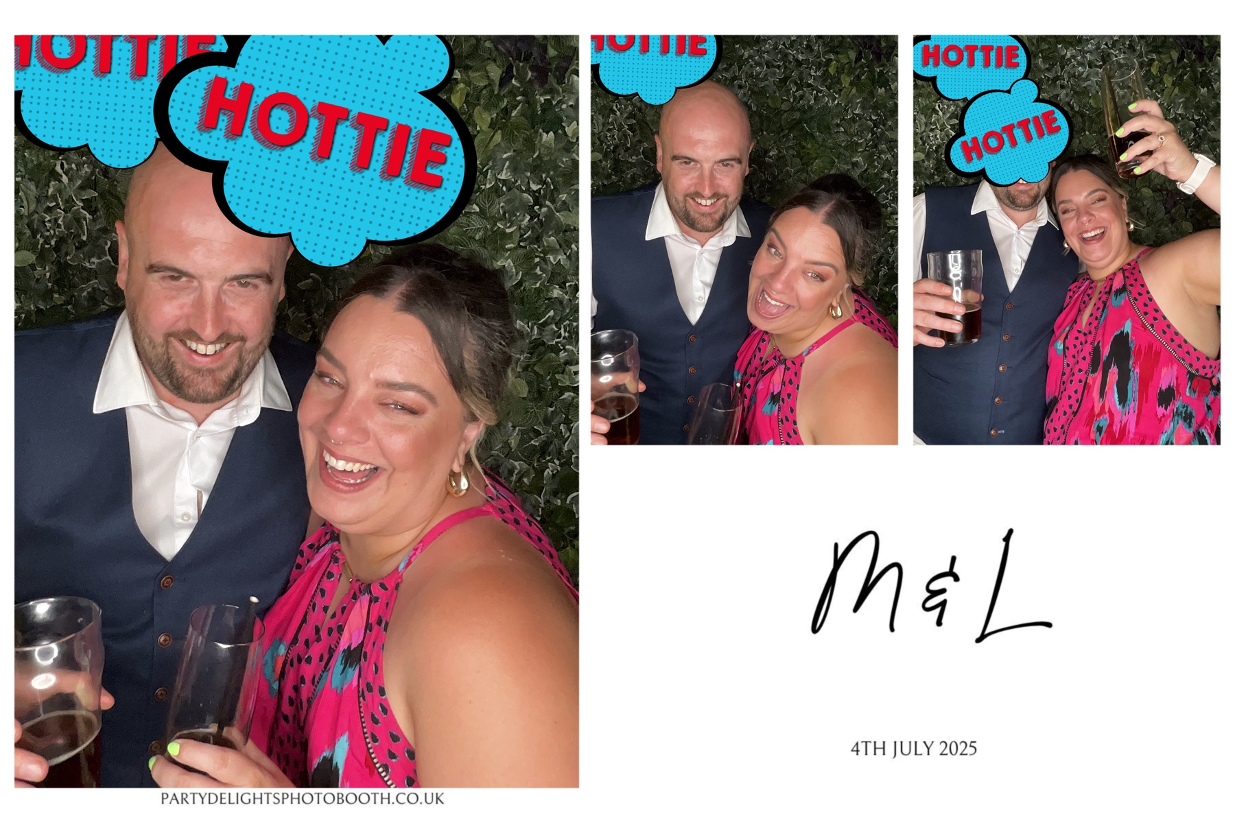 Mark and Lorelle's Wedding | View more photos from the event at gallery.partydelightsphotobooth.co.uk/u/PartyDelightsPhotoBooth/Mark-and-Lorelles-Wedding