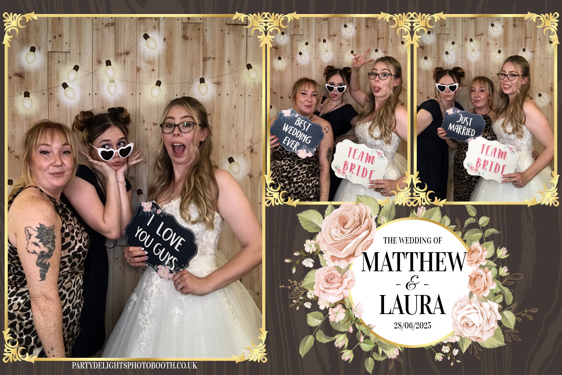 Matthew & Laura's Wedding | View more photos from the event at gallery.partydelightsphotobooth.co.uk/u/PartyDelightsPhotoBooth/Matthew-Lauras-Wedding