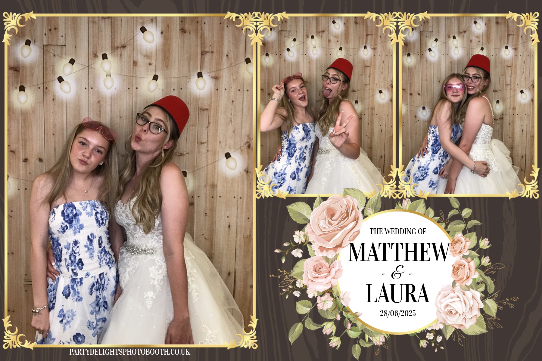 Matthew & Laura's Wedding | View more photos from the event at gallery.partydelightsphotobooth.co.uk/u/PartyDelightsPhotoBooth/Matthew-Lauras-Wedding