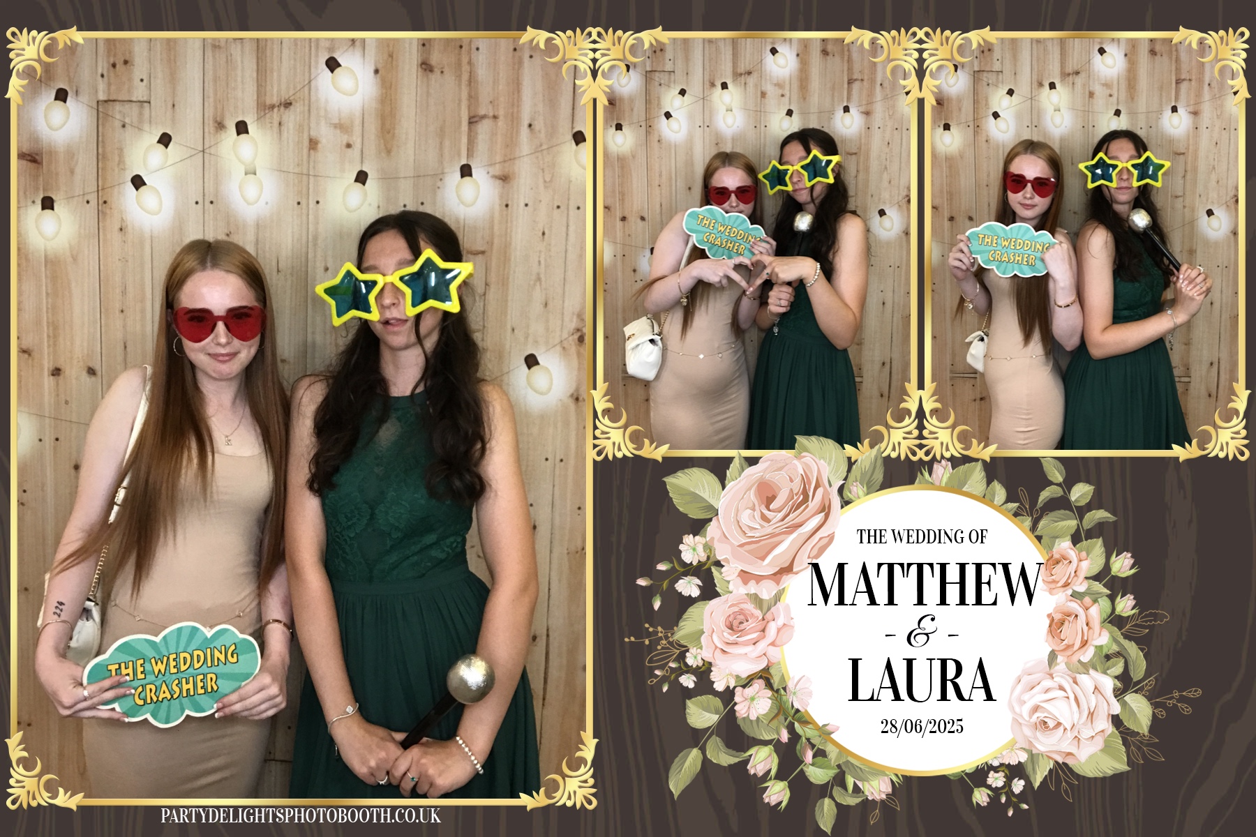Matthew & Laura's Wedding | View more photos from the event at gallery.partydelightsphotobooth.co.uk/u/PartyDelightsPhotoBooth/Matthew-Lauras-Wedding