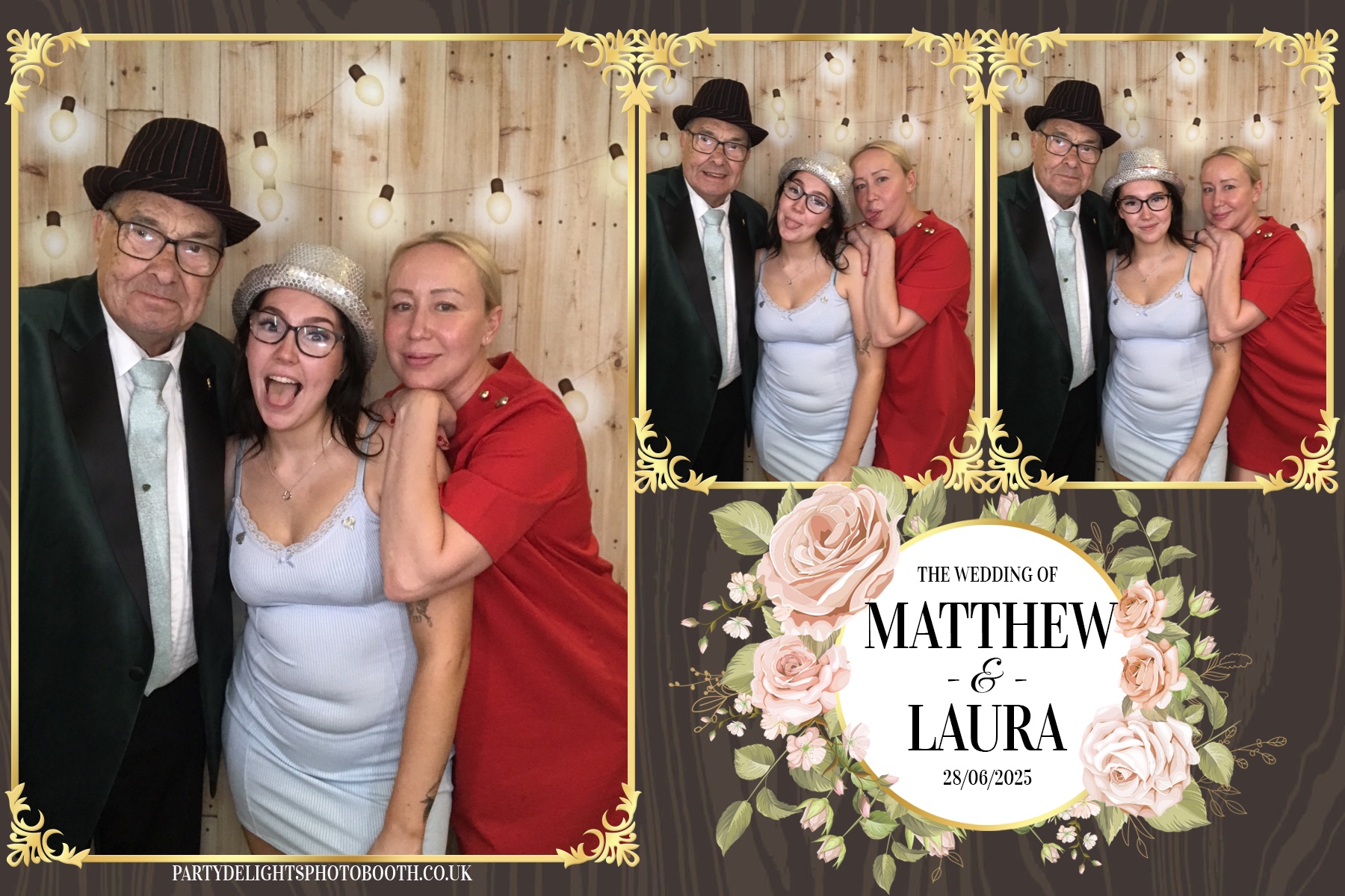 Matthew & Laura's Wedding | View more photos from the event at gallery.partydelightsphotobooth.co.uk/u/PartyDelightsPhotoBooth/Matthew-Lauras-Wedding
