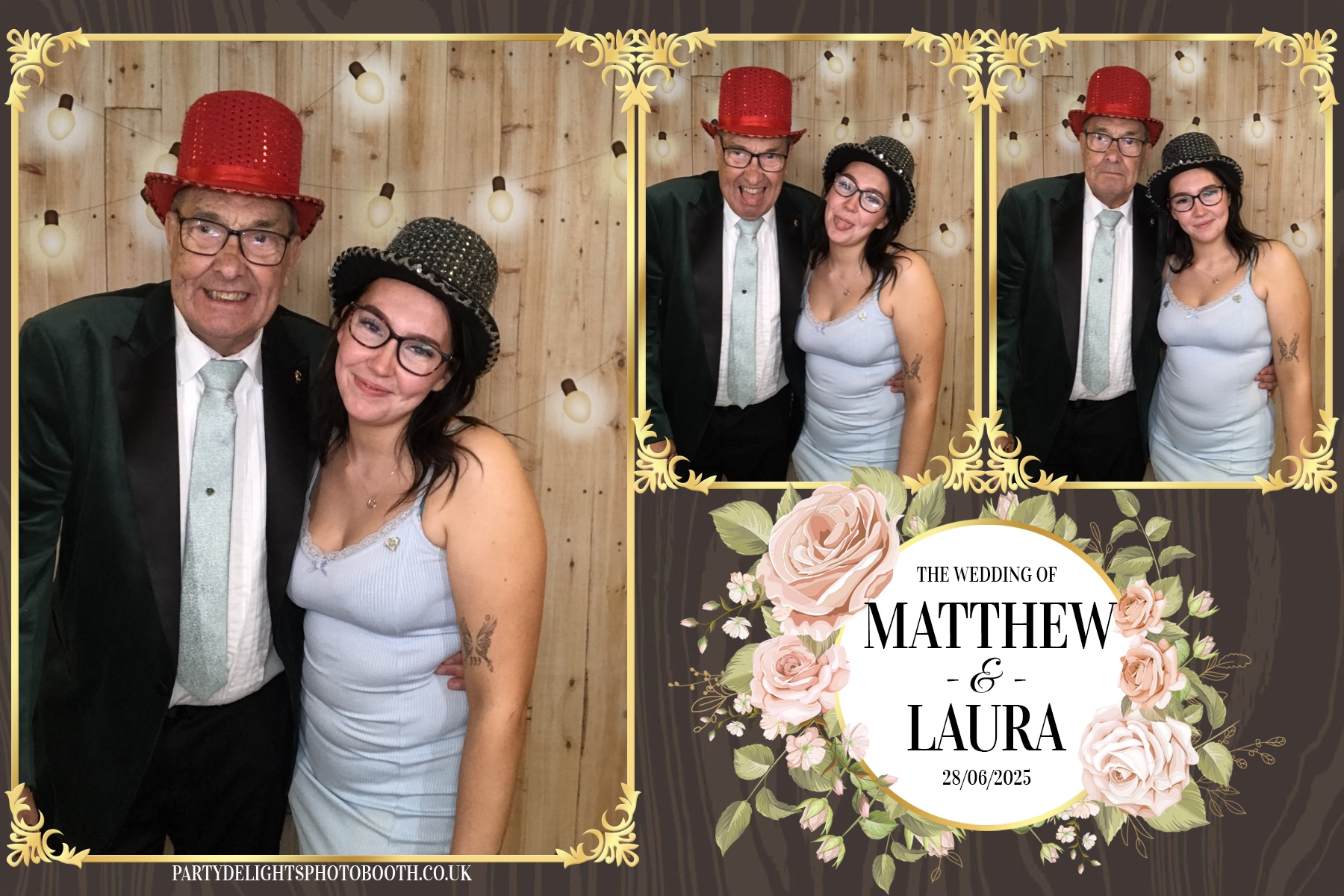 Matthew & Laura's Wedding | View more photos from the event at gallery.partydelightsphotobooth.co.uk/u/PartyDelightsPhotoBooth/Matthew-Lauras-Wedding