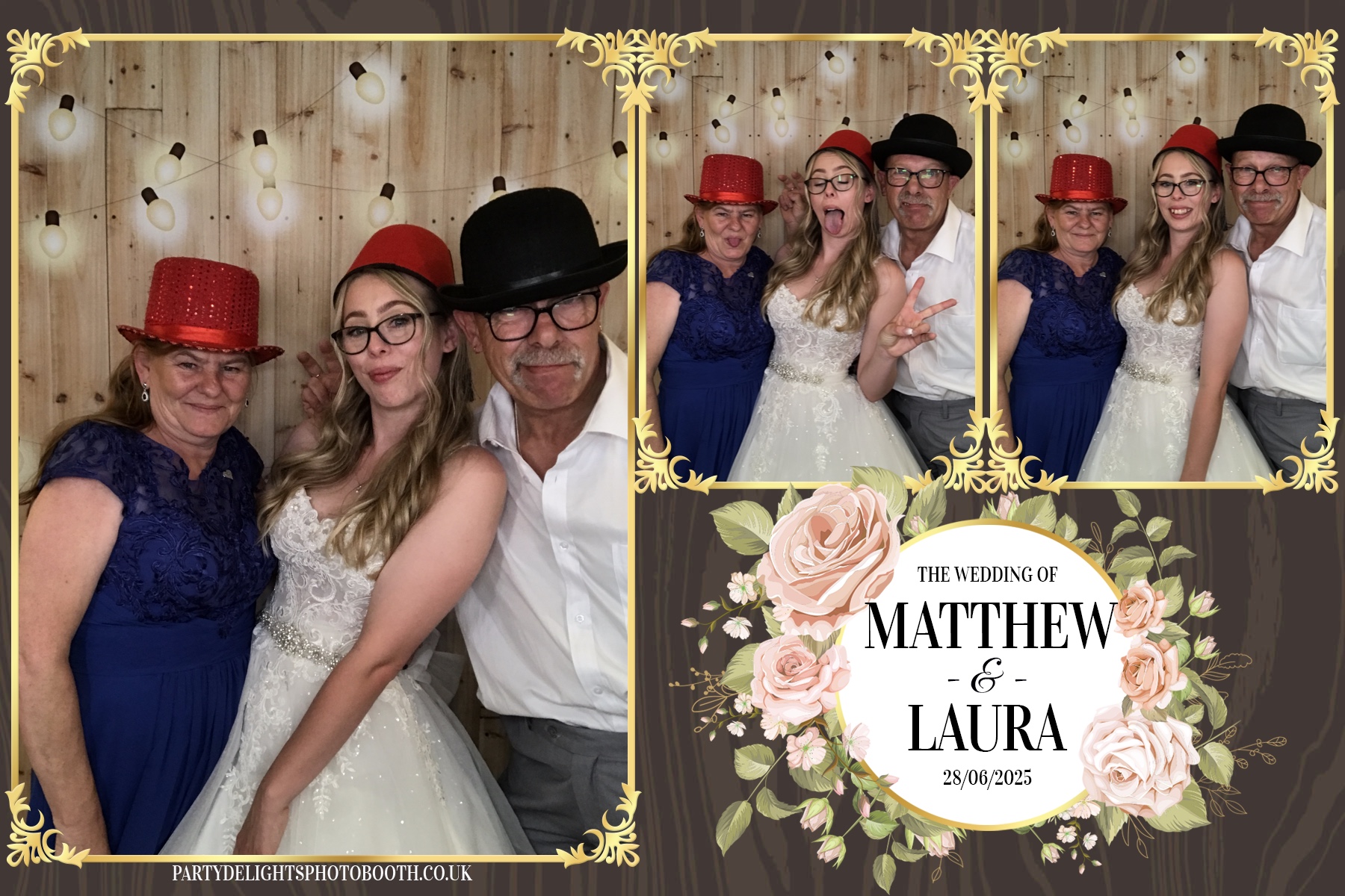 Matthew & Laura's Wedding | View more photos from the event at gallery.partydelightsphotobooth.co.uk/u/PartyDelightsPhotoBooth/Matthew-Lauras-Wedding