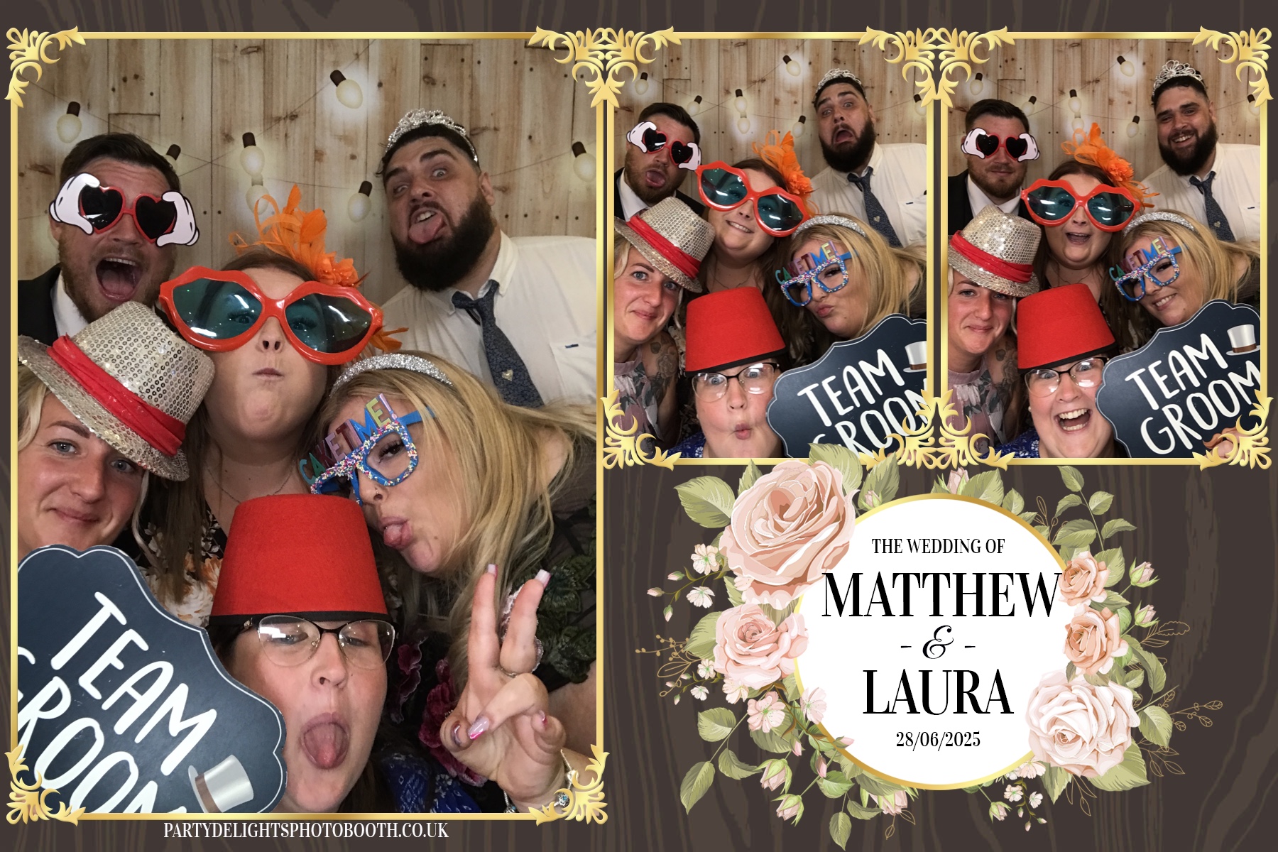 Matthew & Laura's Wedding | View more photos from the event at gallery.partydelightsphotobooth.co.uk/u/PartyDelightsPhotoBooth/Matthew-Lauras-Wedding