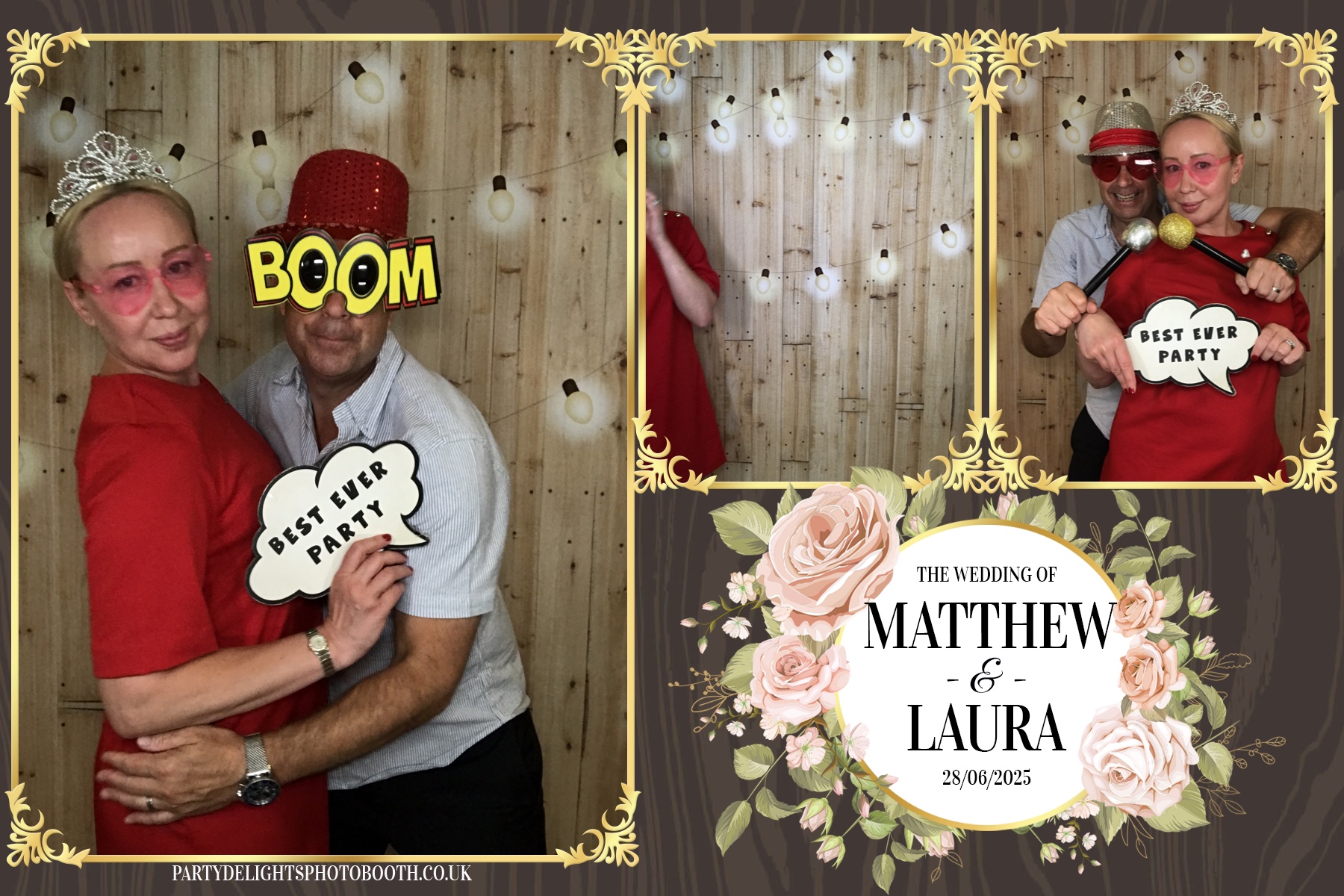 Matthew & Laura's Wedding | View more photos from the event at gallery.partydelightsphotobooth.co.uk/u/PartyDelightsPhotoBooth/Matthew-Lauras-Wedding
