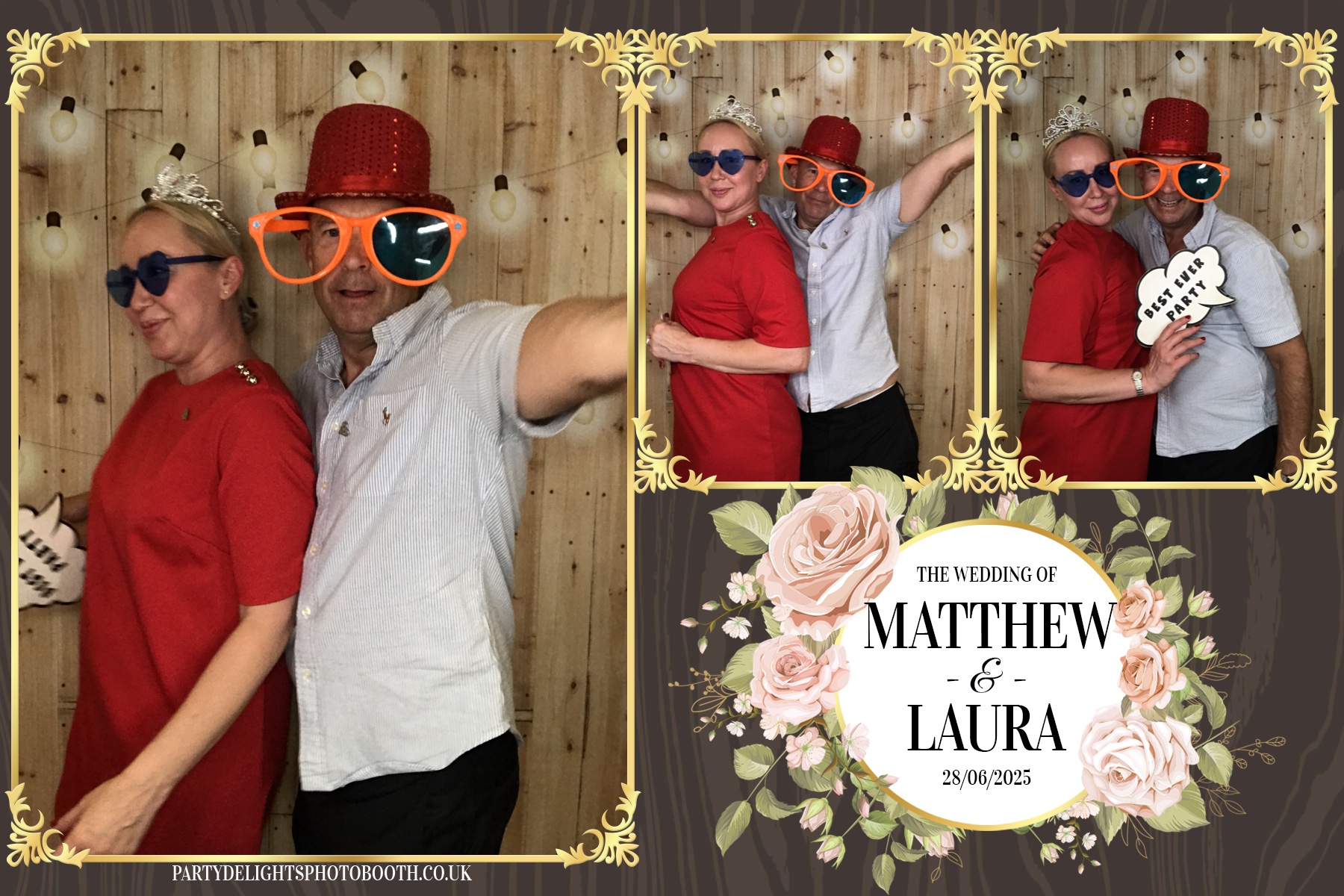 Matthew & Laura's Wedding | View more photos from the event at gallery.partydelightsphotobooth.co.uk/u/PartyDelightsPhotoBooth/Matthew-Lauras-Wedding