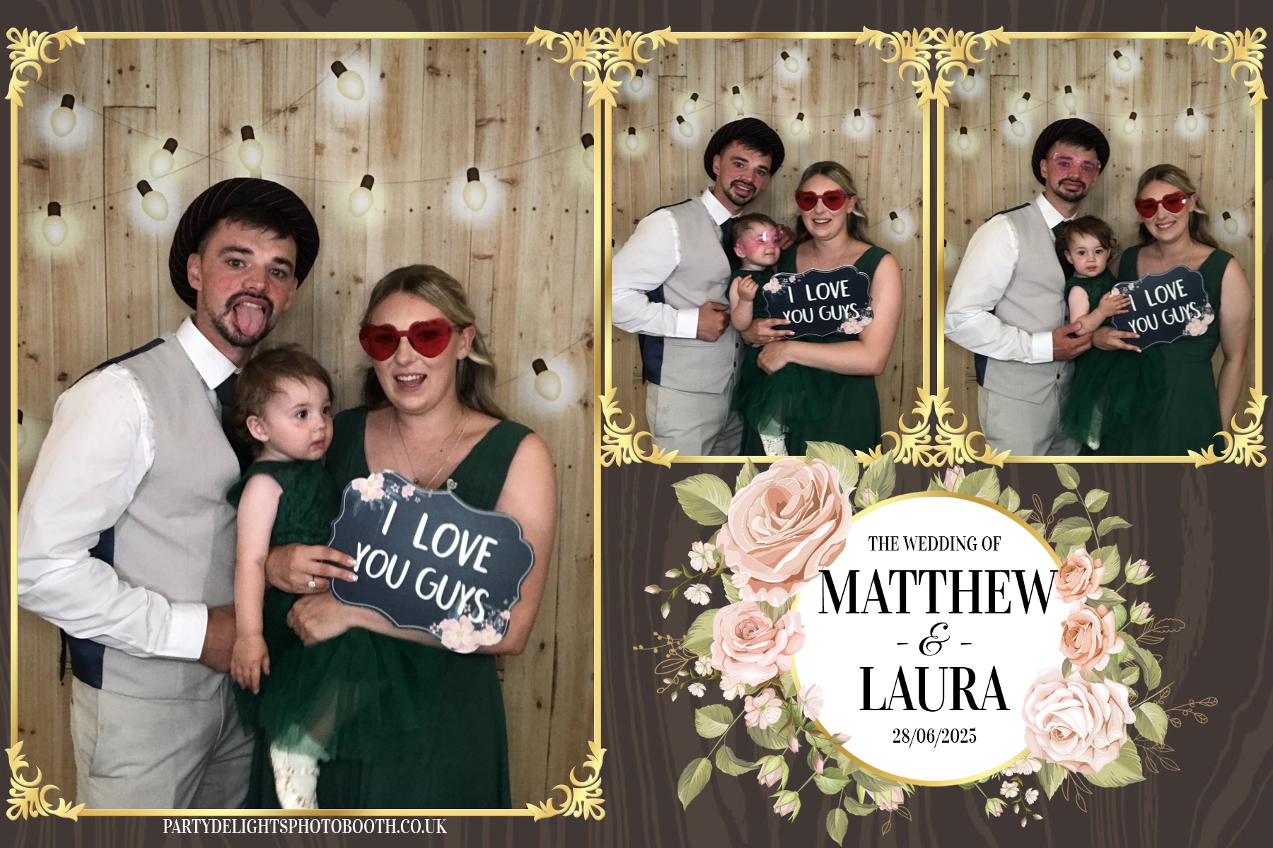 Matthew & Laura's Wedding | View more photos from the event at gallery.partydelightsphotobooth.co.uk/u/PartyDelightsPhotoBooth/Matthew-Lauras-Wedding