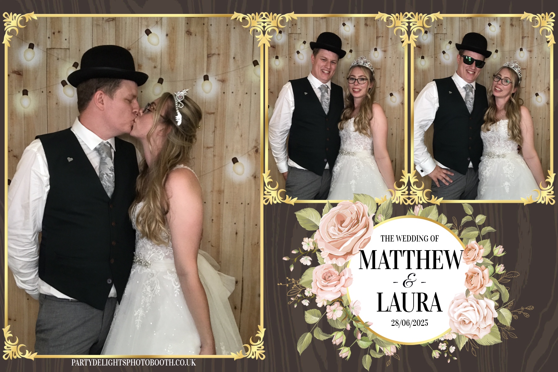 Matthew & Laura's Wedding | View more photos from the event at gallery.partydelightsphotobooth.co.uk/u/PartyDelightsPhotoBooth/Matthew-Lauras-Wedding