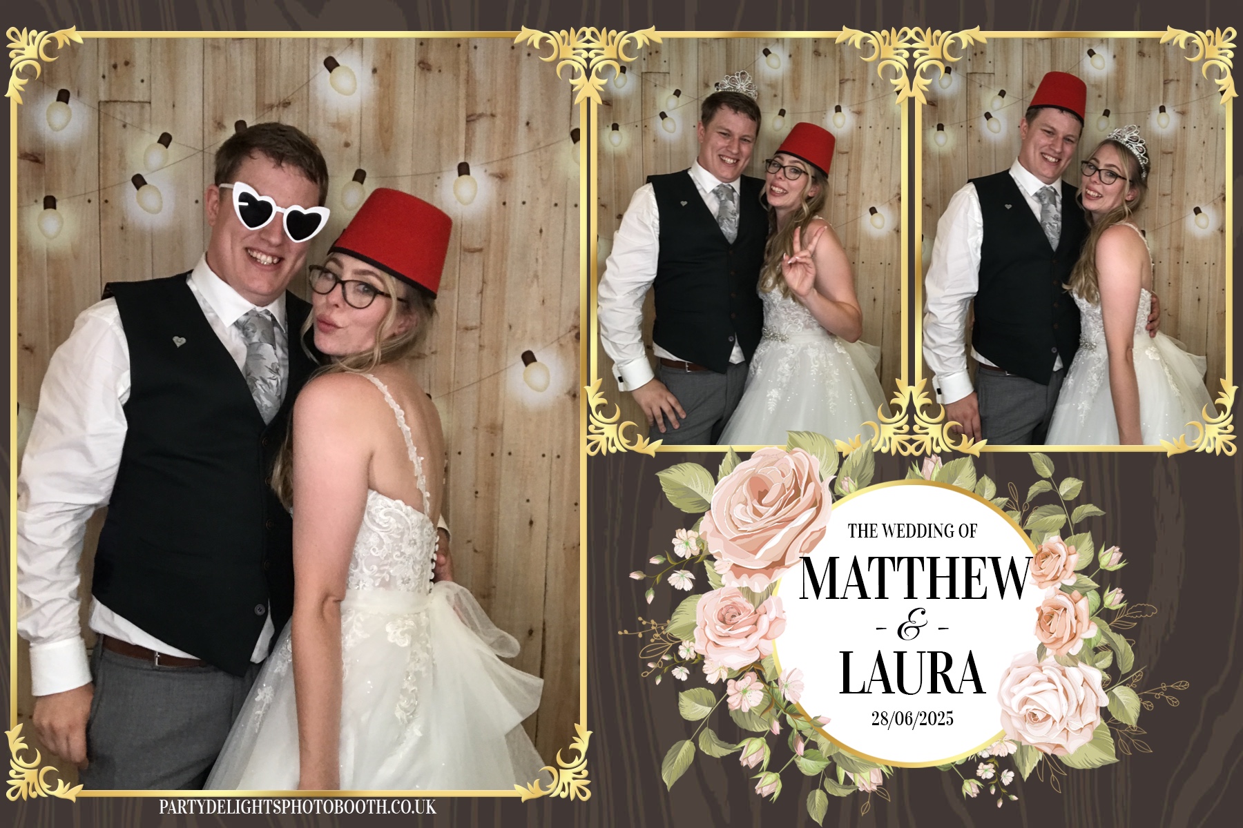 Matthew & Laura's Wedding | View more photos from the event at gallery.partydelightsphotobooth.co.uk/u/PartyDelightsPhotoBooth/Matthew-Lauras-Wedding