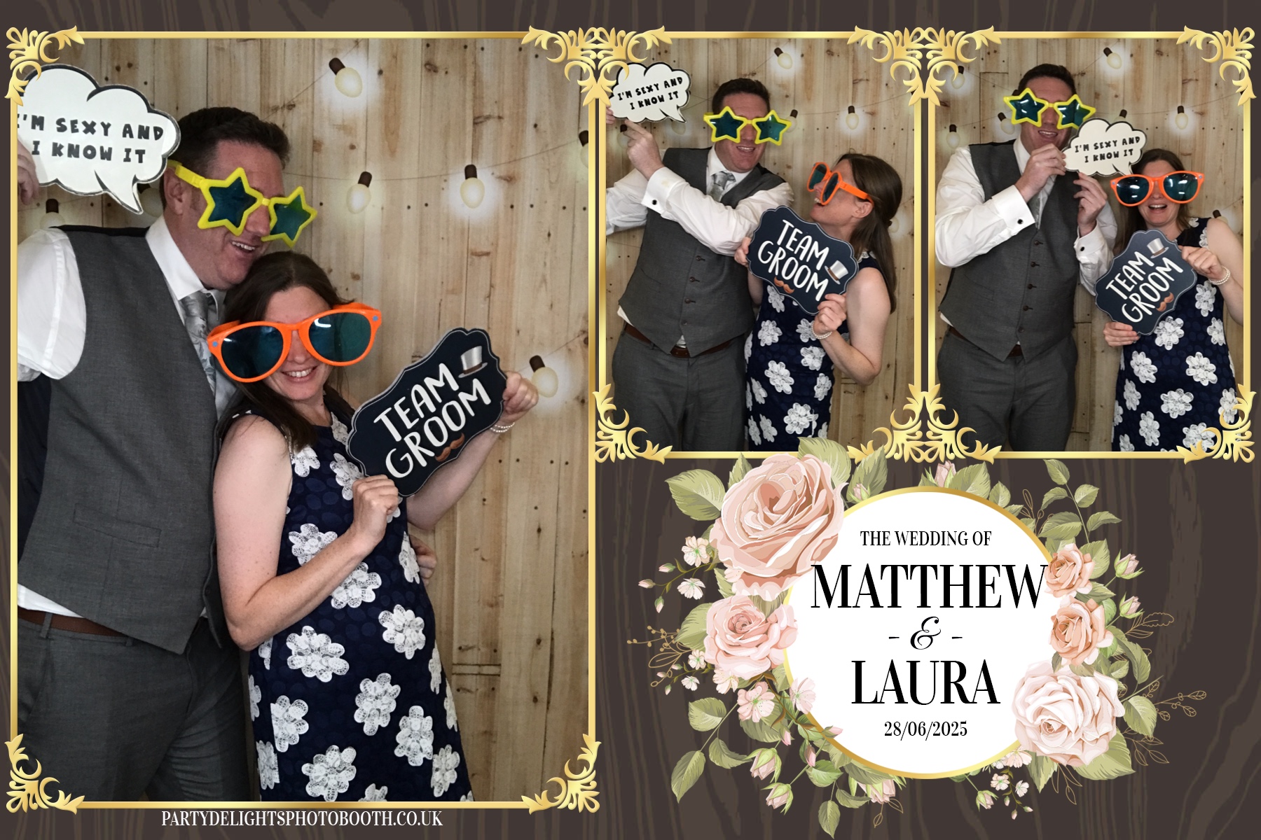 Matthew & Laura's Wedding | View more photos from the event at gallery.partydelightsphotobooth.co.uk/u/PartyDelightsPhotoBooth/Matthew-Lauras-Wedding
