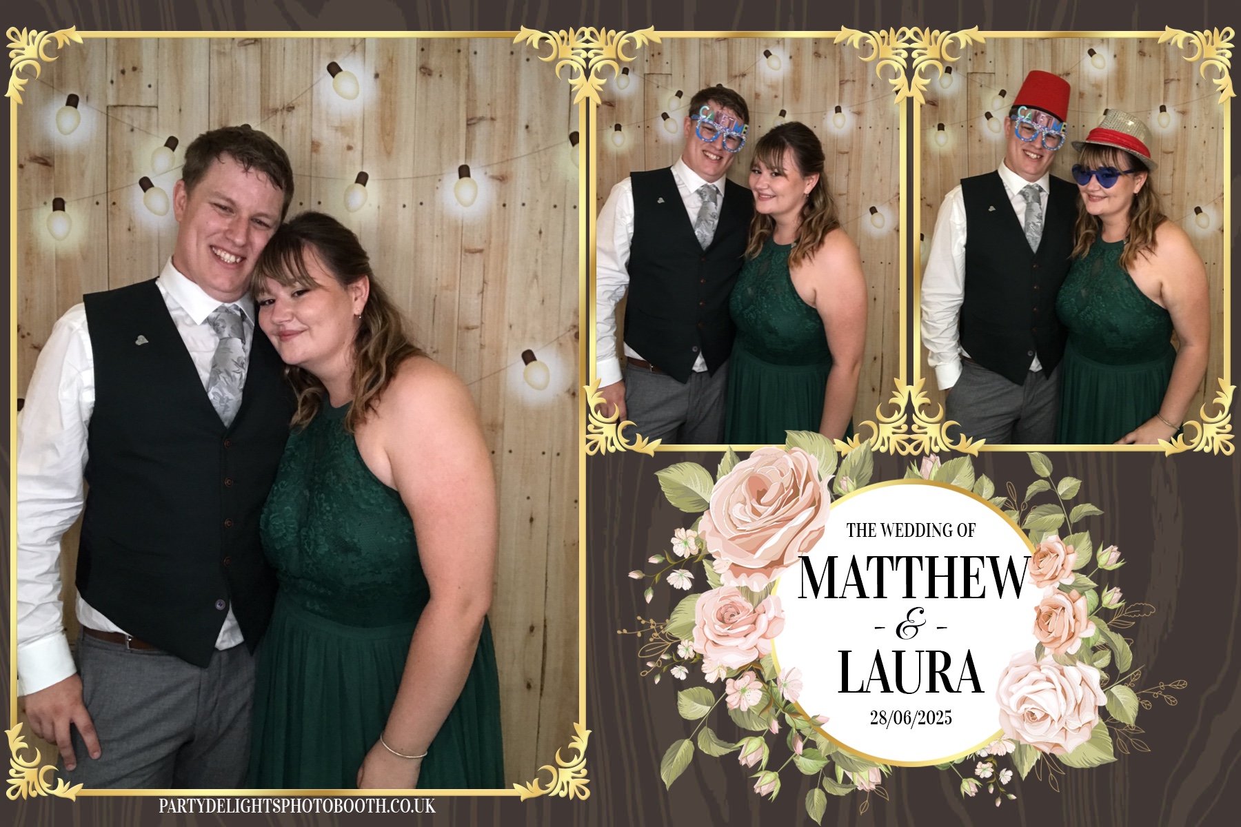 Matthew & Laura's Wedding | View more photos from the event at gallery.partydelightsphotobooth.co.uk/u/PartyDelightsPhotoBooth/Matthew-Lauras-Wedding