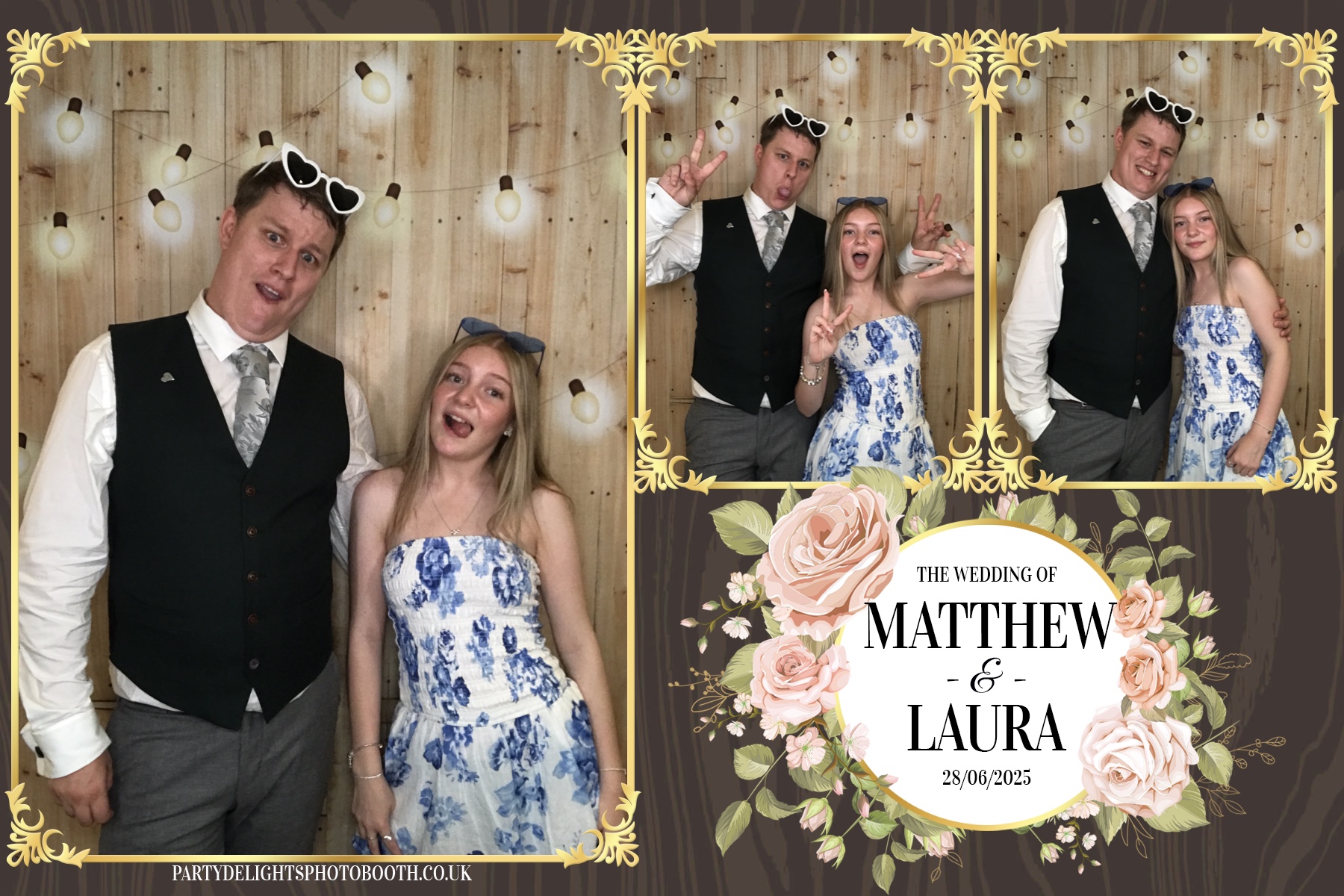 Matthew & Laura's Wedding | View more photos from the event at gallery.partydelightsphotobooth.co.uk/u/PartyDelightsPhotoBooth/Matthew-Lauras-Wedding