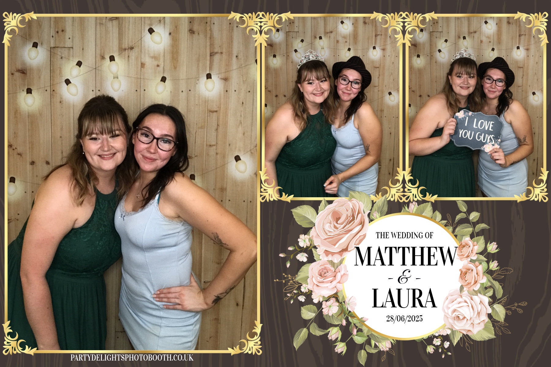 Matthew & Laura's Wedding | View more photos from the event at gallery.partydelightsphotobooth.co.uk/u/PartyDelightsPhotoBooth/Matthew-Lauras-Wedding